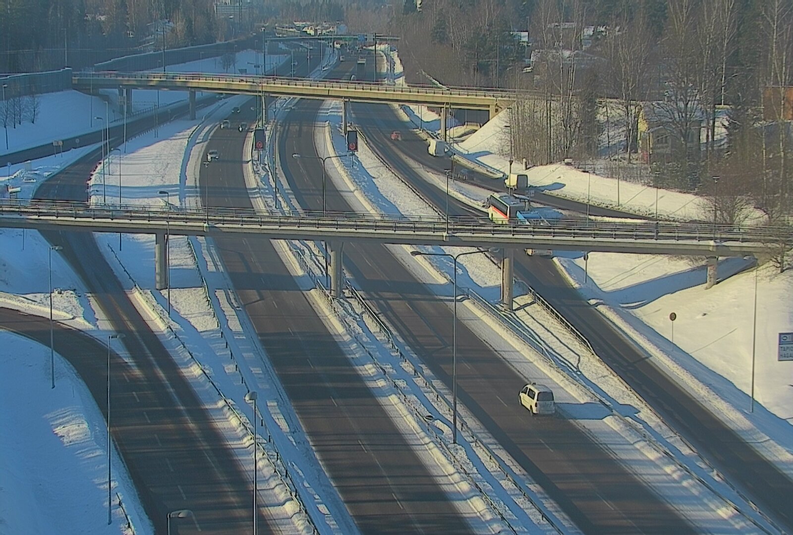 Kelikamerat Kuva Tie 101 Espoo, Turunväylän risteys, Espoo, Uusimaa