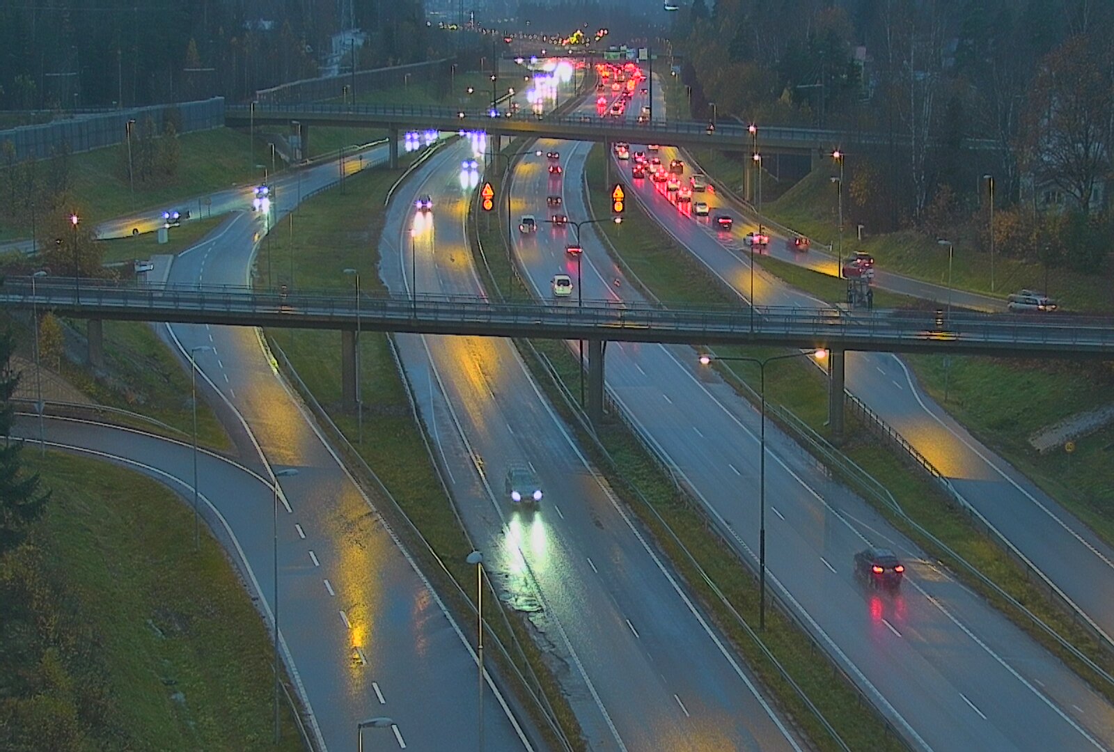 Kelikamerat Kuva Tie 101 Espoo, Turunväylän risteys, Espoo, Uusimaa