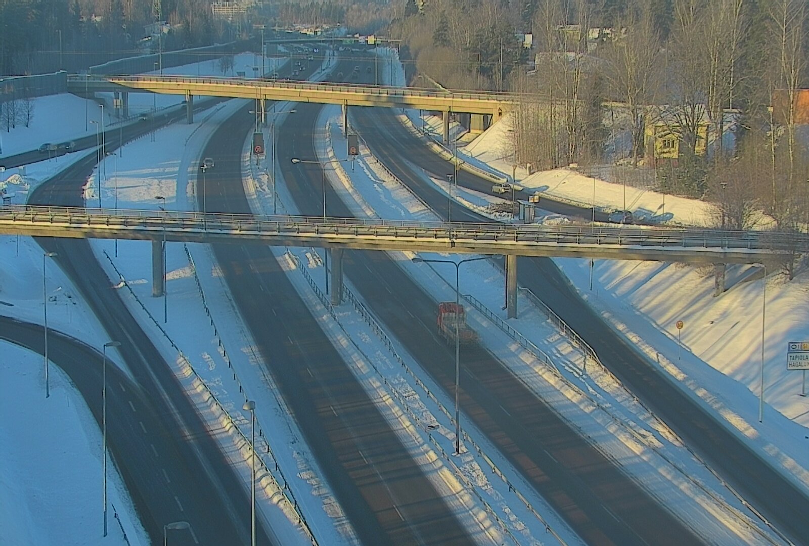 Kelikamerat Kuva Tie 101 Espoo, Turunväylän risteys, Espoo, Uusimaa