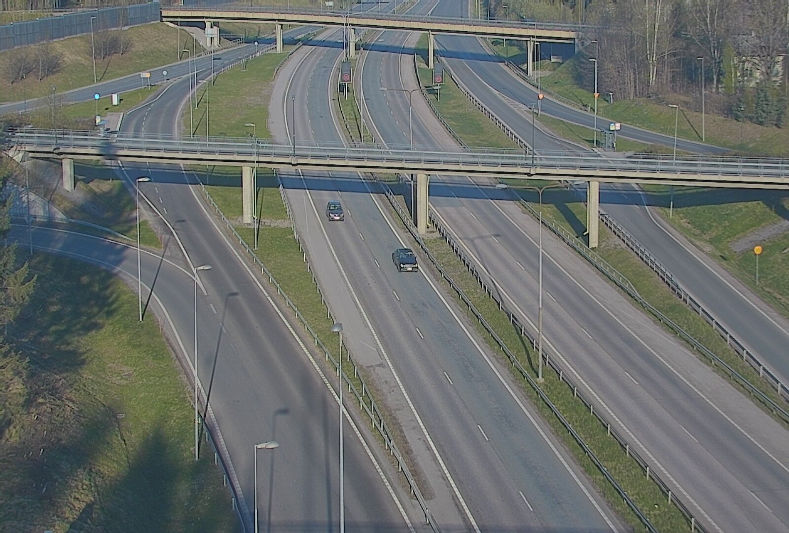 Weather Camera Image Väg 101 Esbo, Åboleden korsning, Espoo, Uusimaa