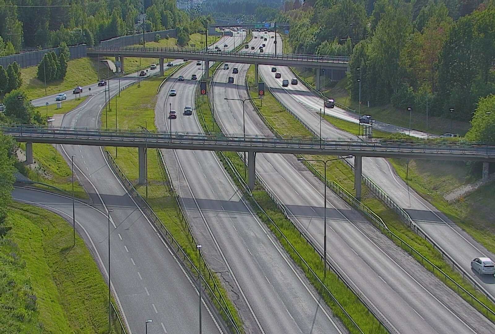 Kelikamerat Kuva Tie 101 Espoo, Turunväylän risteys, Espoo, Uusimaa