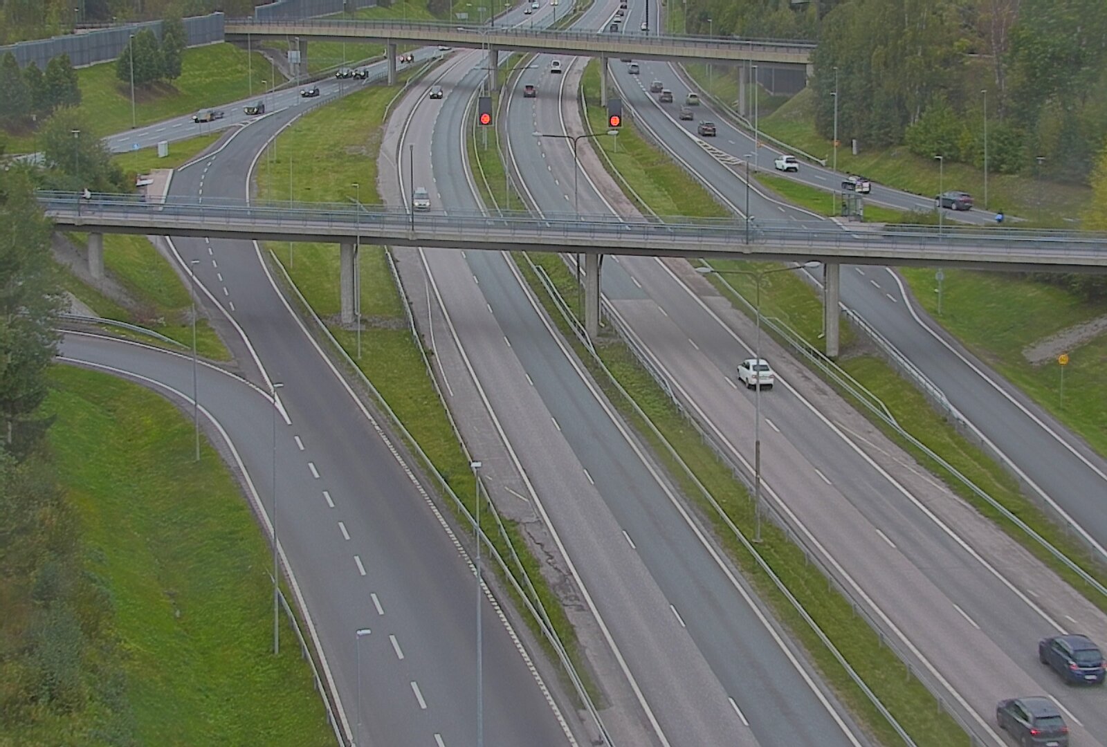 Kelikamerat Kuva Tie 101 Espoo, Turunväylän risteys, Espoo, Uusimaa