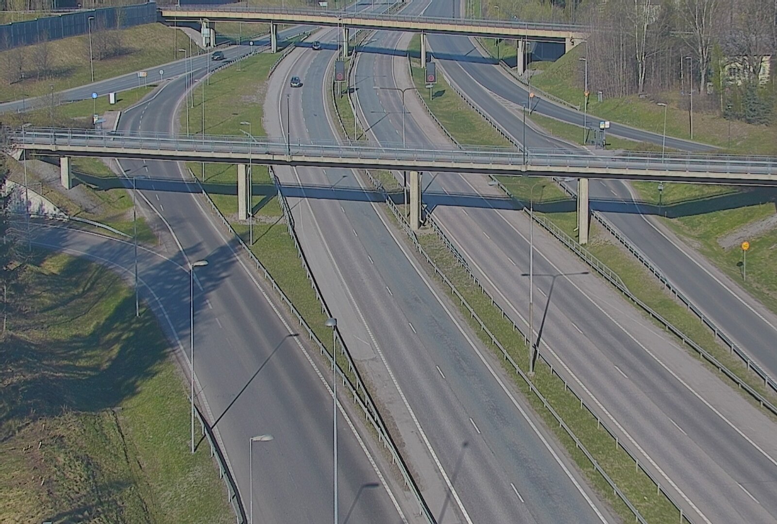 Weather Camera Image Väg 101 Esbo, Åboleden korsning, Espoo, Uusimaa
