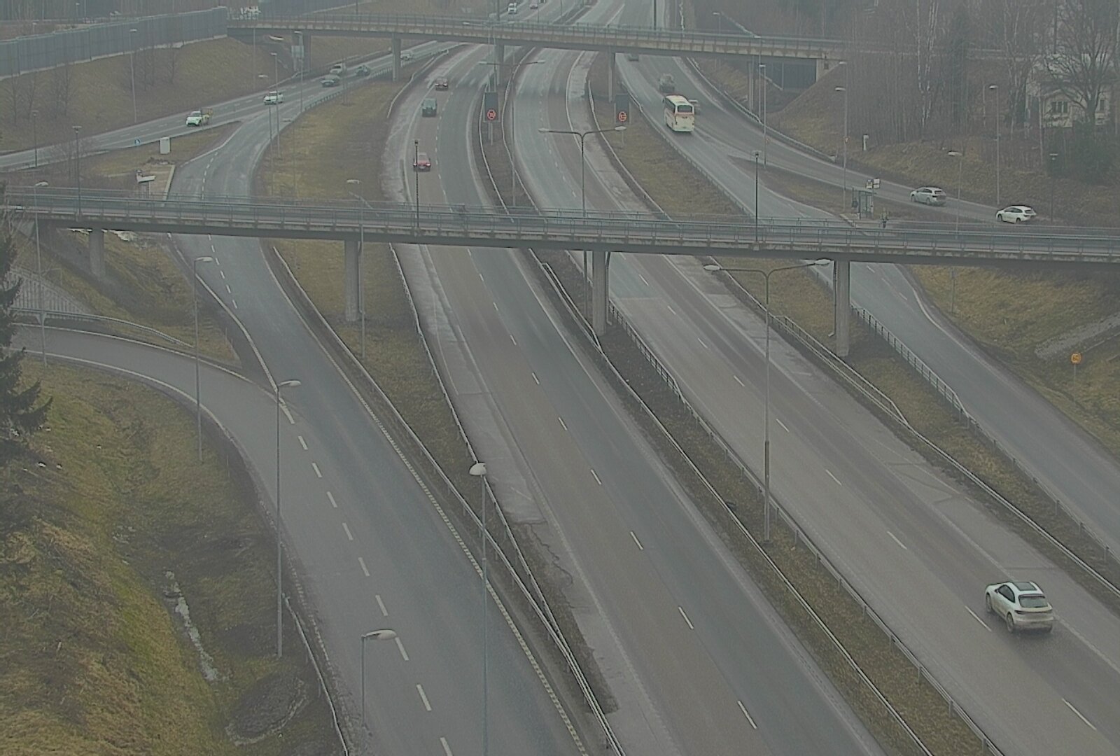 Weather Camera Image Road 101 Espoo, Turunväylä risteys, Espoo, Uusimaa