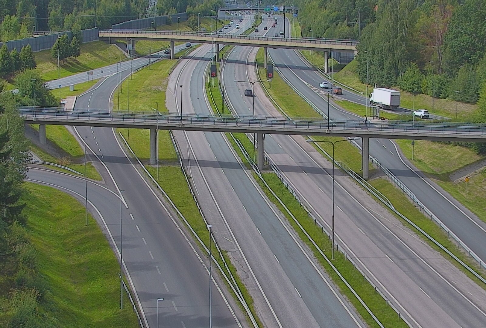 Kelikamerat Kuva Tie 101 Espoo, Turunväylän risteys, Espoo, Uusimaa