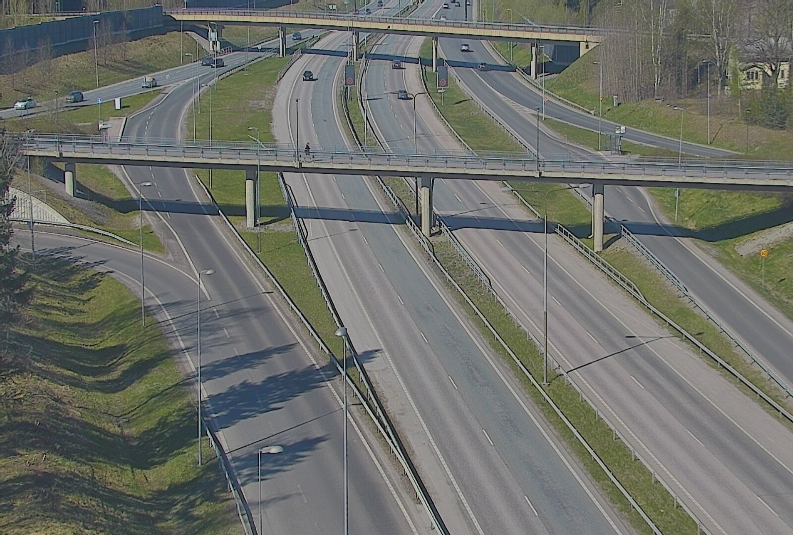 Weather Camera Image Väg 101 Esbo, Åboleden korsning, Espoo, Uusimaa