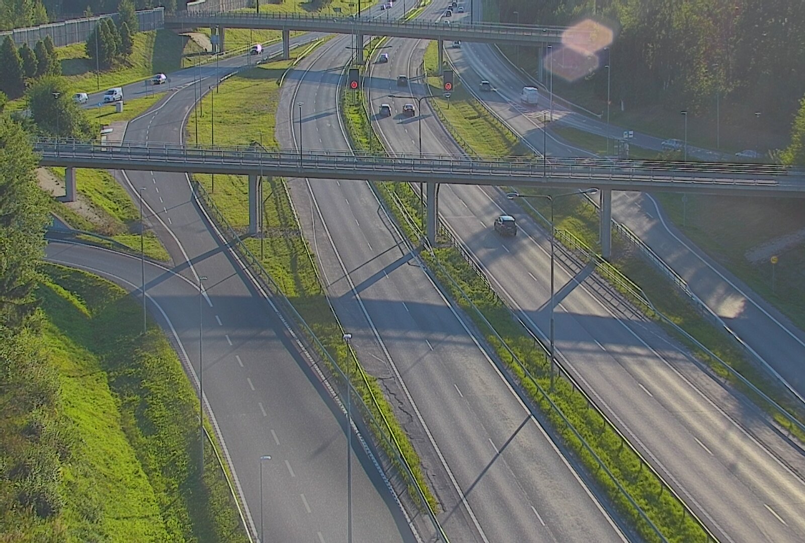 Kelikamerat Kuva Tie 101 Espoo, Turunväylän risteys, Espoo, Uusimaa