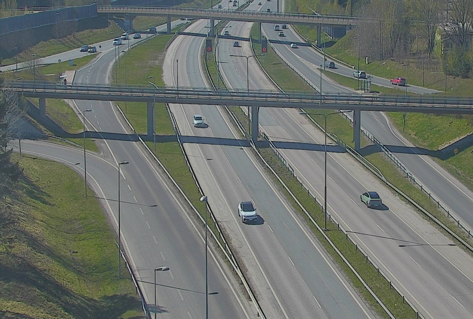 Weather Camera Image Väg 101 Esbo, Åboleden korsning, Espoo, Uusimaa