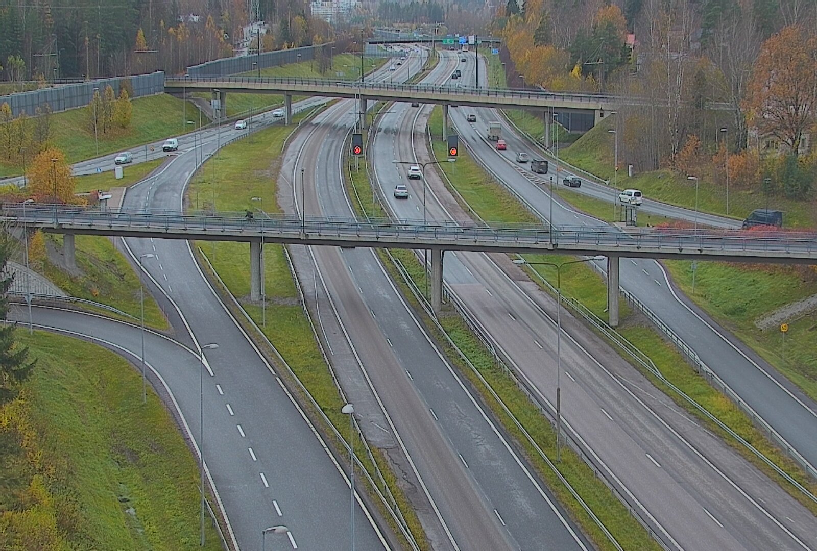 Kelikamerat Kuva Tie 101 Espoo, Turunväylän risteys, Espoo, Uusimaa