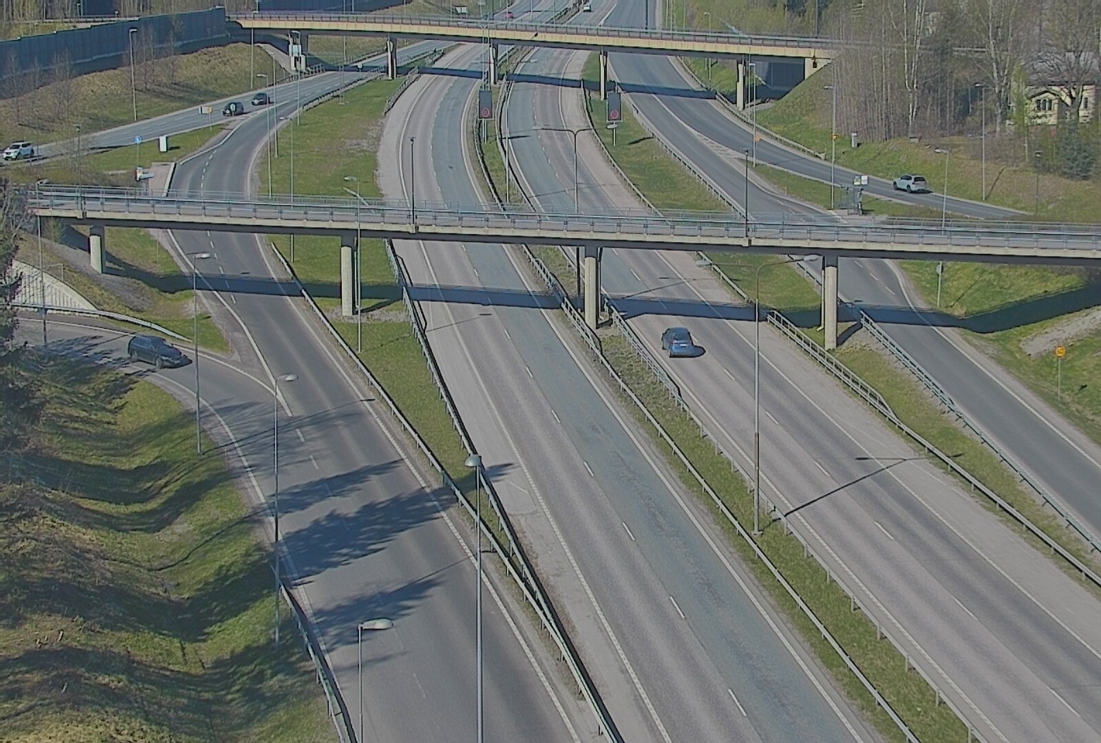 Weather Camera Image Väg 101 Esbo, Åboleden korsning, Espoo, Uusimaa
