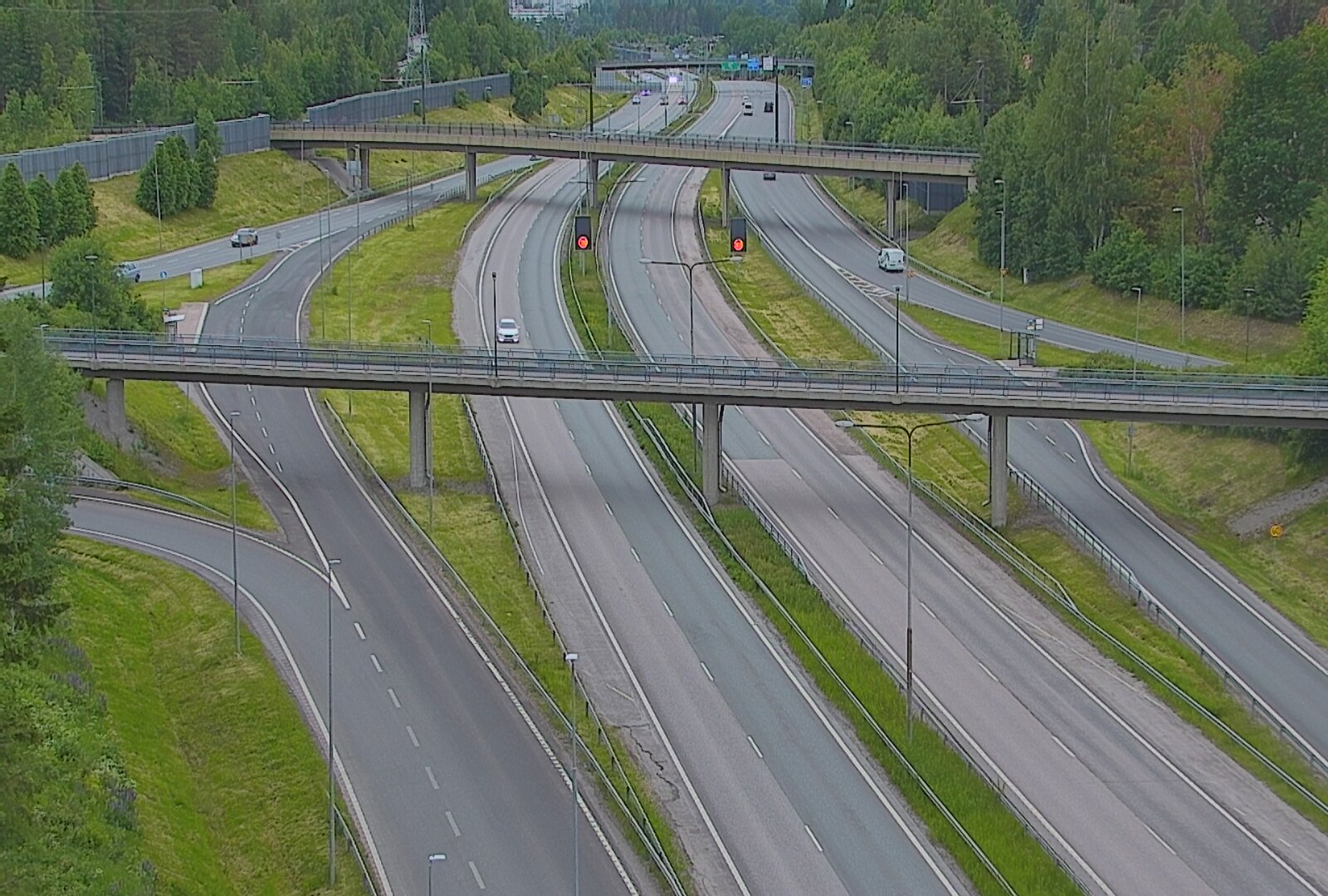 Kelikamerat Kuva Tie 101 Espoo, Turunväylän risteys, Espoo, Uusimaa
