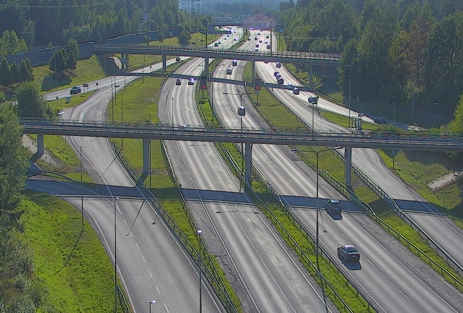 Kelikamerat Kuva Tie 101 Espoo, Turunväylän risteys, Espoo, Uusimaa