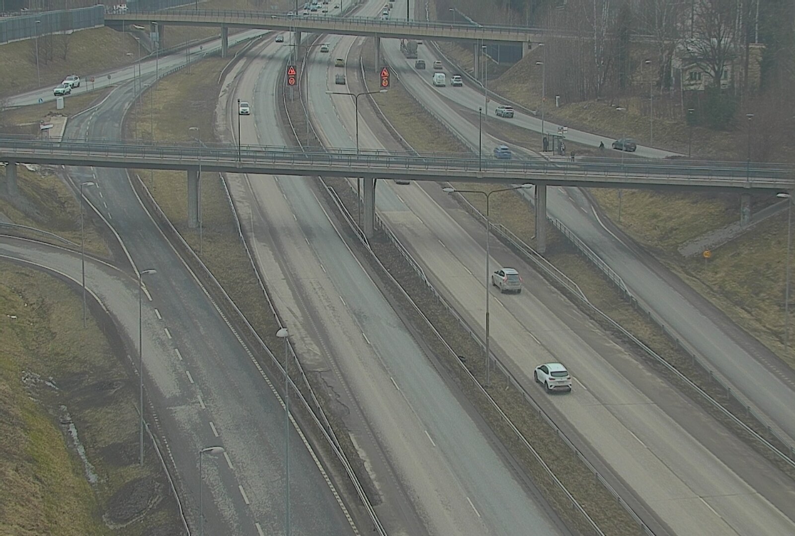 Kelikamerat Kuva Tie 101 Espoo, Turunväylän risteys, Espoo, Uusimaa