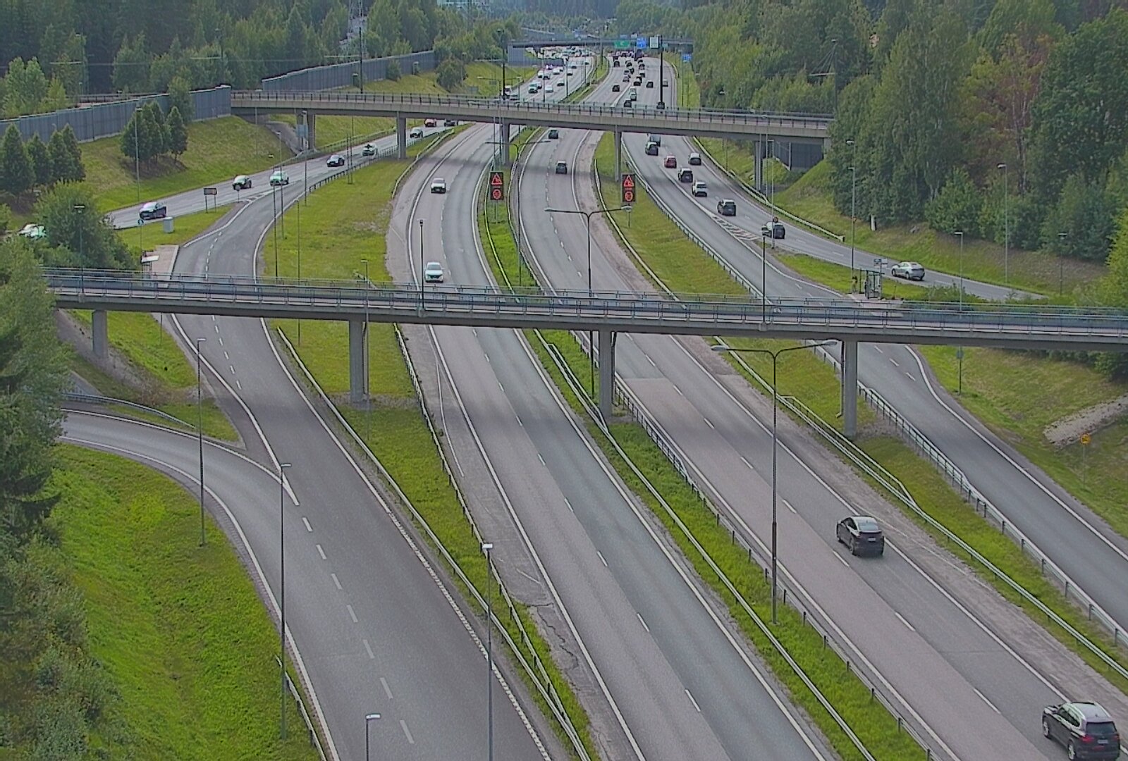 Kelikamerat Kuva Tie 101 Espoo, Turunväylän risteys, Espoo, Uusimaa