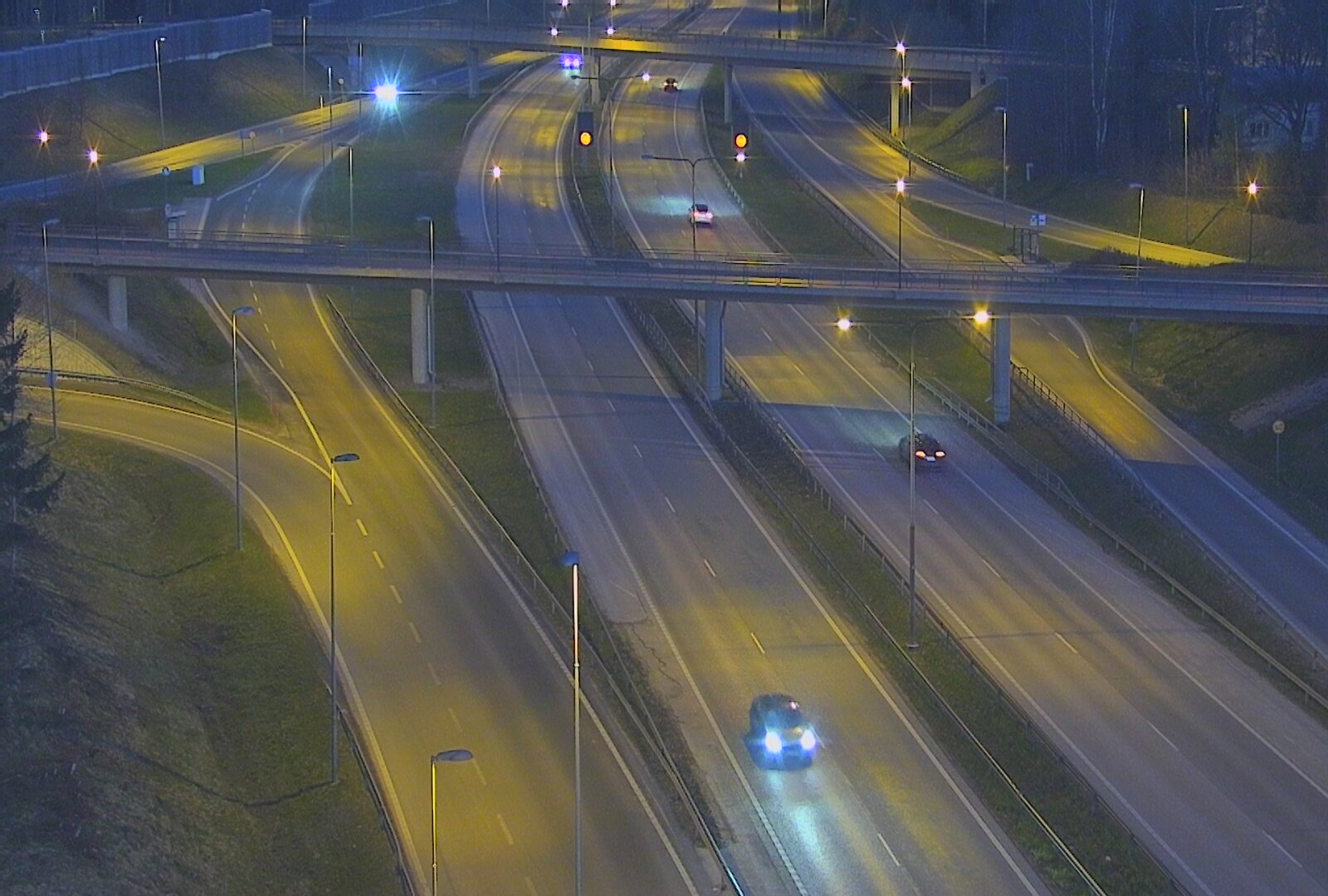 Weather Camera Image Road 101 Espoo, Turunväylä risteys, Espoo, Uusimaa