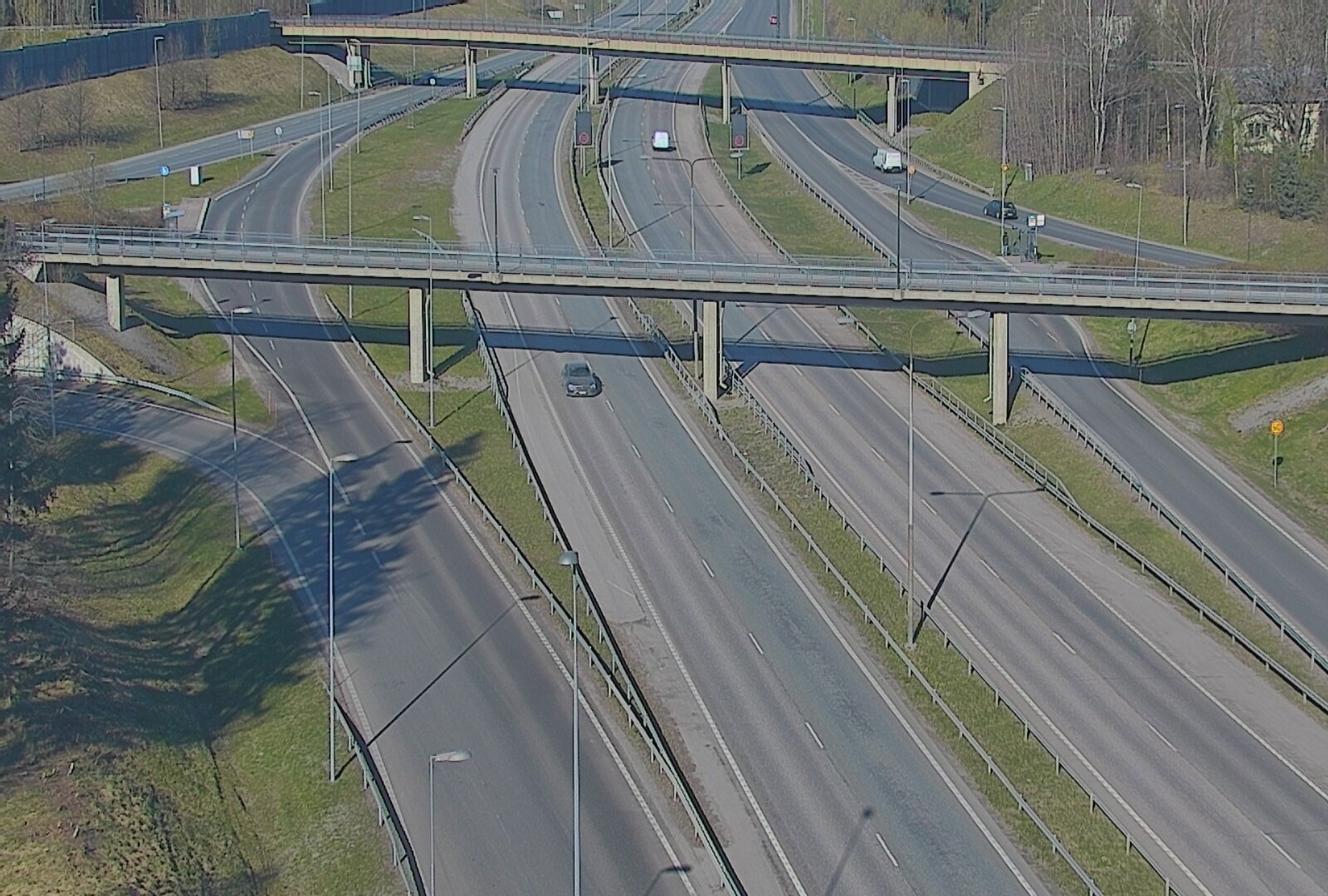 Kelikamerat Kuva Tie 101 Espoo, Turunväylän risteys, Espoo, Uusimaa