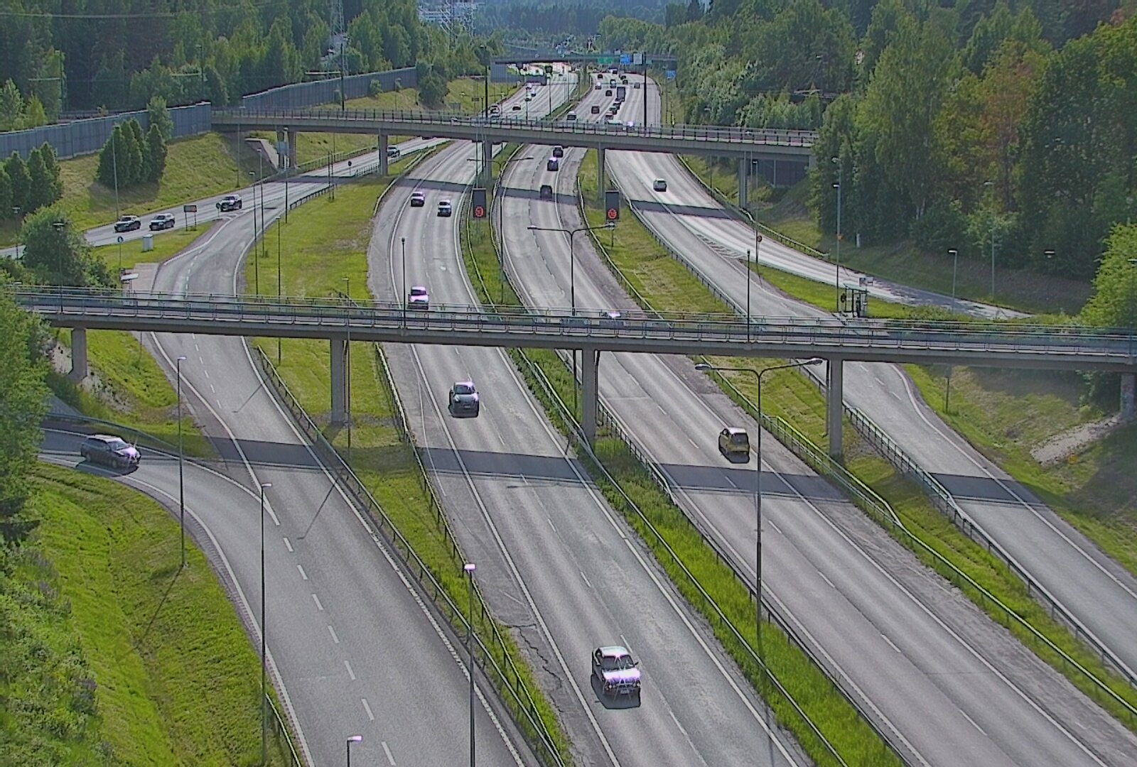 Kelikamerat Kuva Tie 101 Espoo, Turunväylän risteys, Espoo, Uusimaa