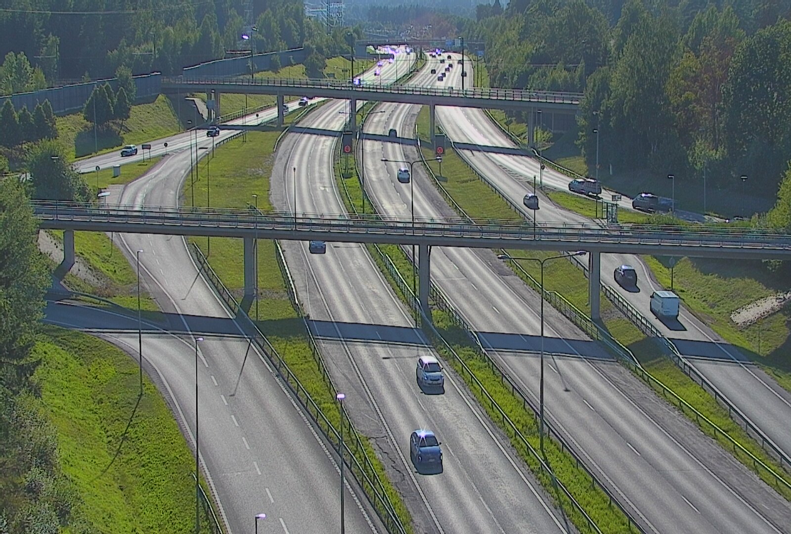 Kelikamerat Kuva Tie 101 Espoo, Turunväylän risteys, Espoo, Uusimaa