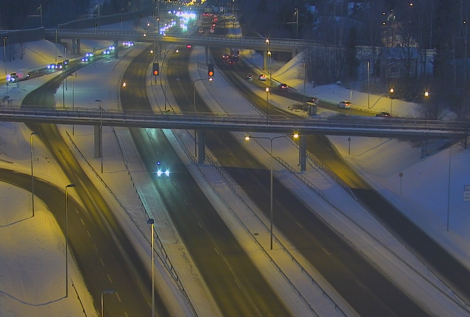 Kelikamerat Kuva Tie 101 Espoo, Turunväylän risteys, Espoo, Uusimaa