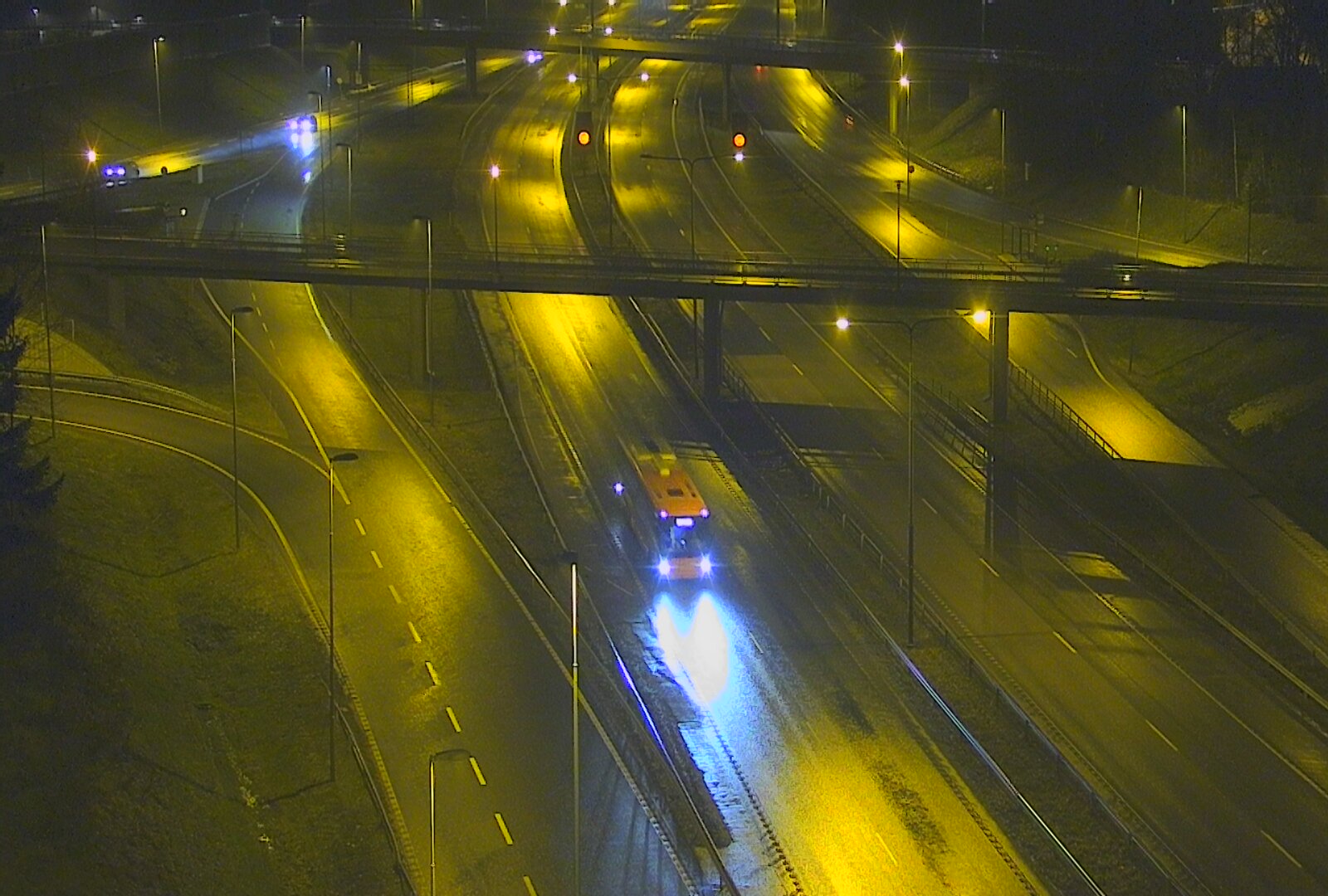 Weather Camera Image Väg 101 Esbo, Åboleden korsning, Espoo, Uusimaa