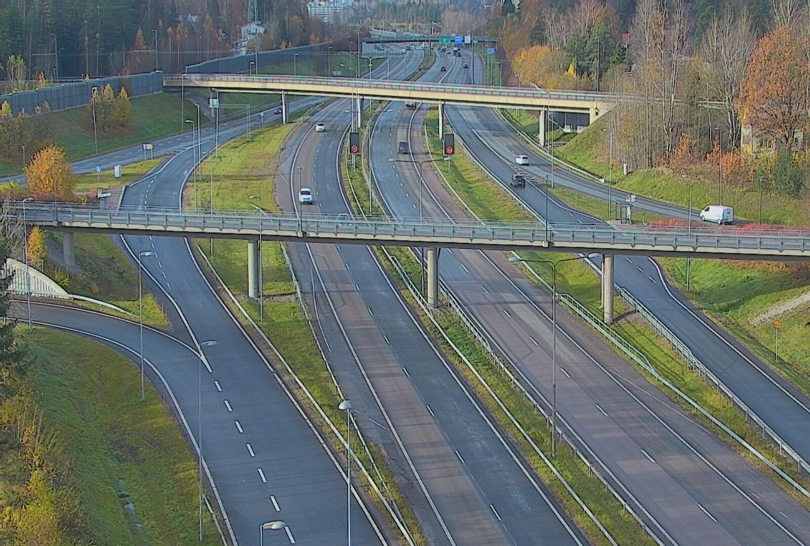 Kelikamerat Kuva Tie 101 Espoo, Turunväylän risteys, Espoo, Uusimaa