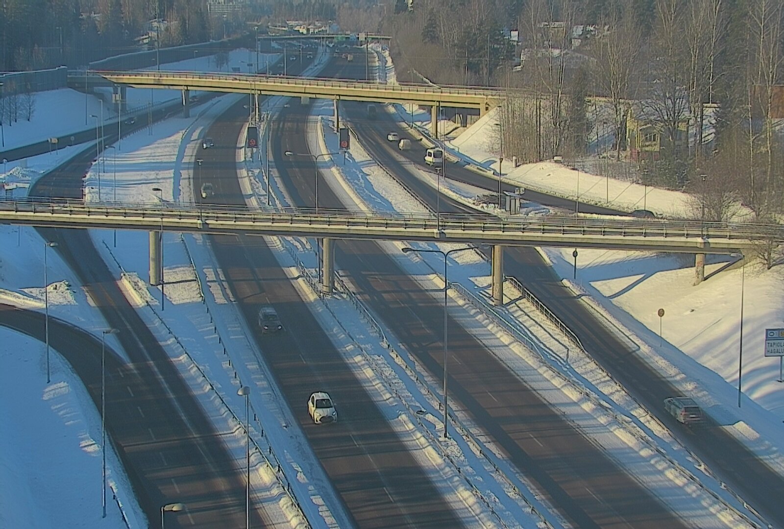 Kelikamerat Kuva Tie 101 Espoo, Turunväylän risteys, Espoo, Uusimaa