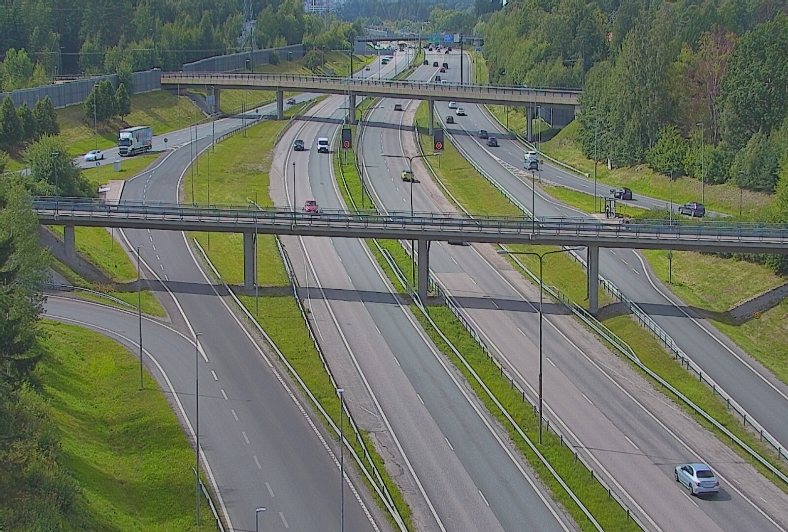 Kelikamerat Kuva Tie 101 Espoo, Turunväylän risteys, Espoo, Uusimaa