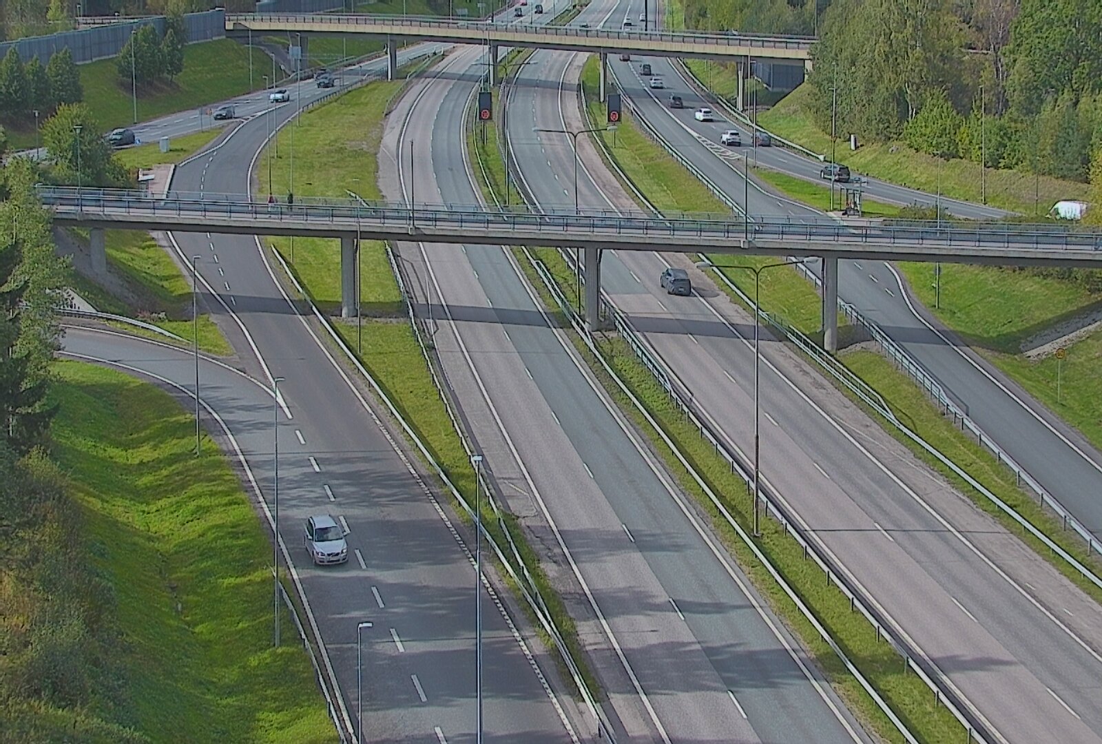 Weather Camera Image Road 101 Espoo, Turunväylä risteys, Espoo, Uusimaa