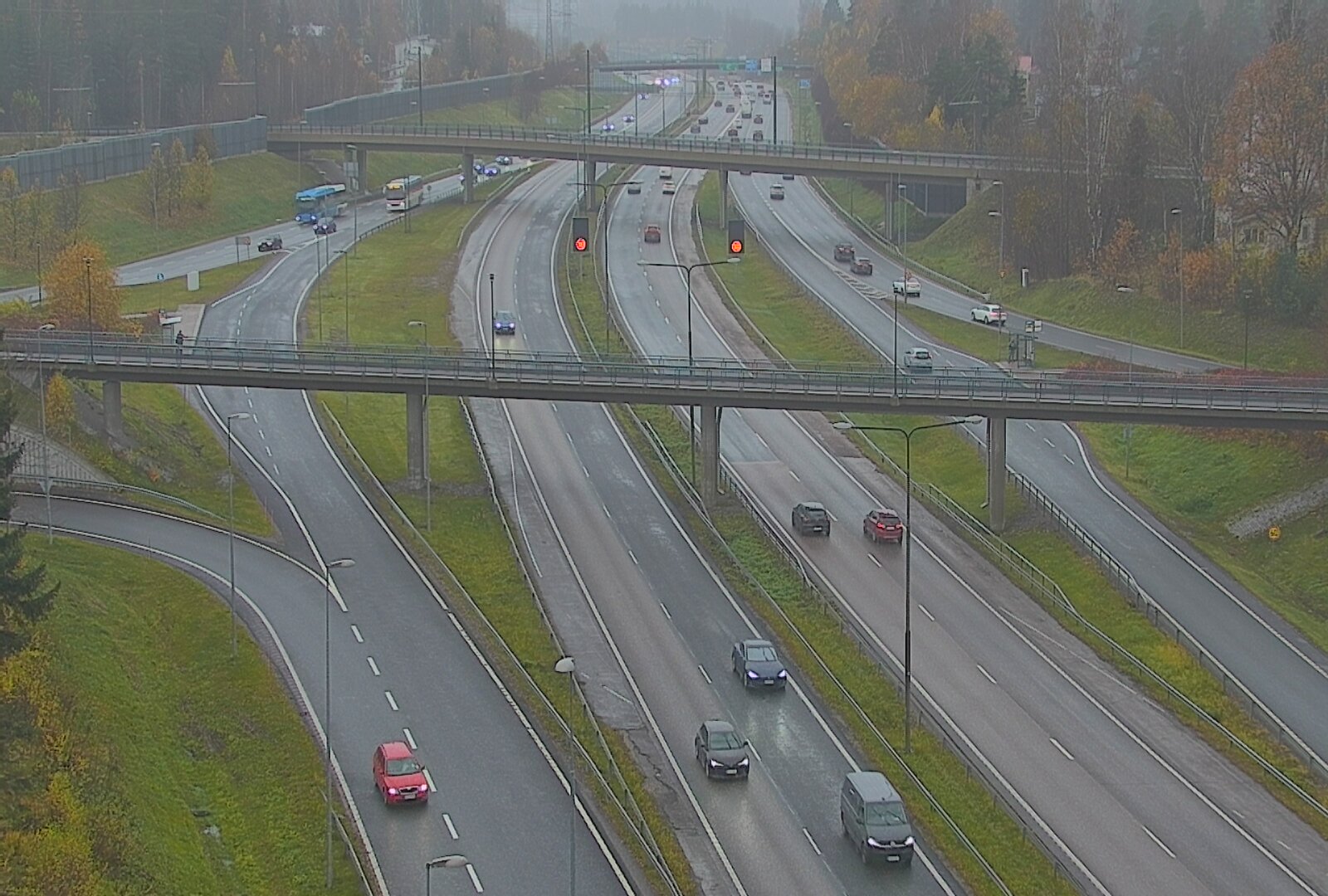 Kelikamerat Kuva Tie 101 Espoo, Turunväylän risteys, Espoo, Uusimaa