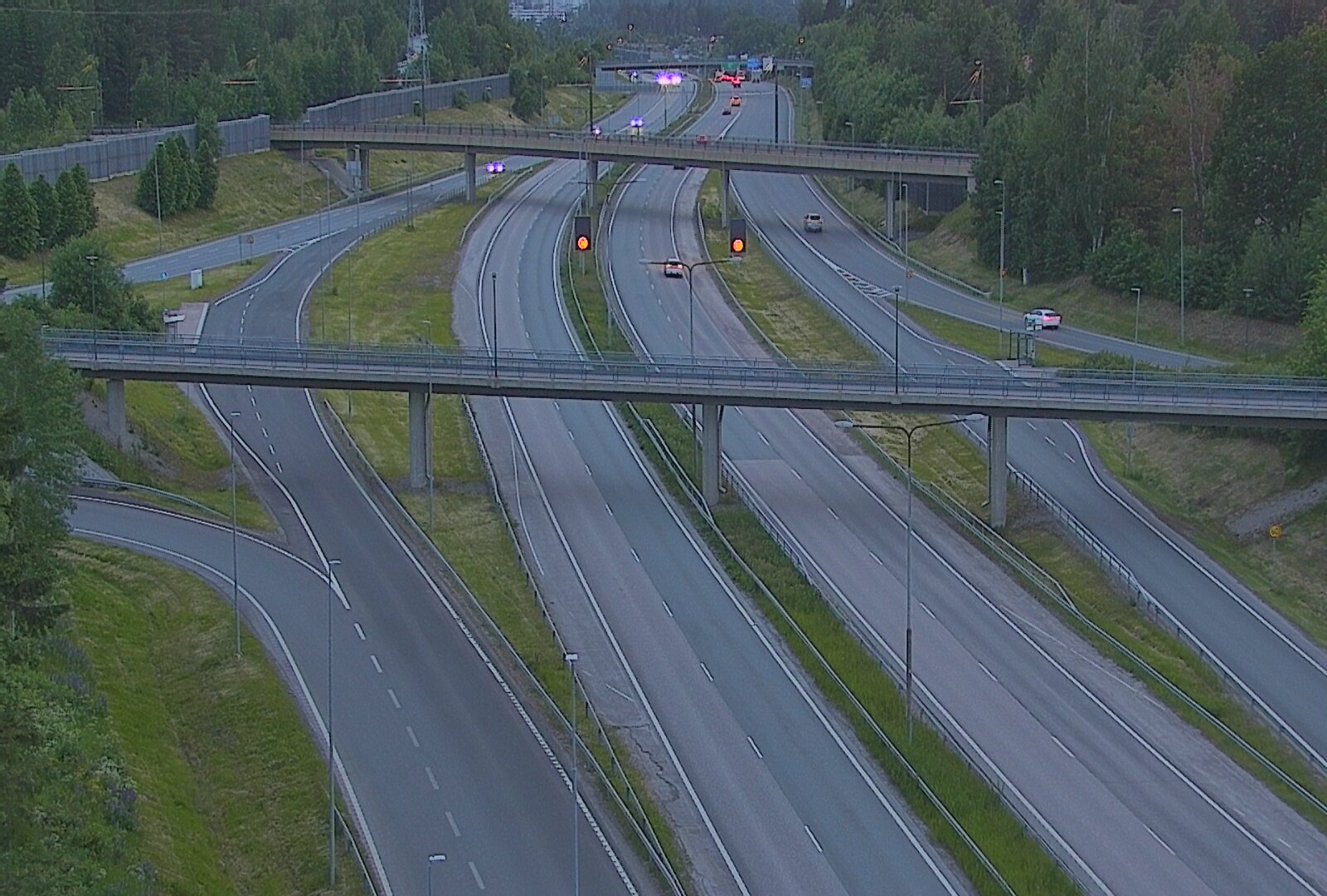 Kelikamerat Kuva Tie 101 Espoo, Turunväylän risteys, Espoo, Uusimaa