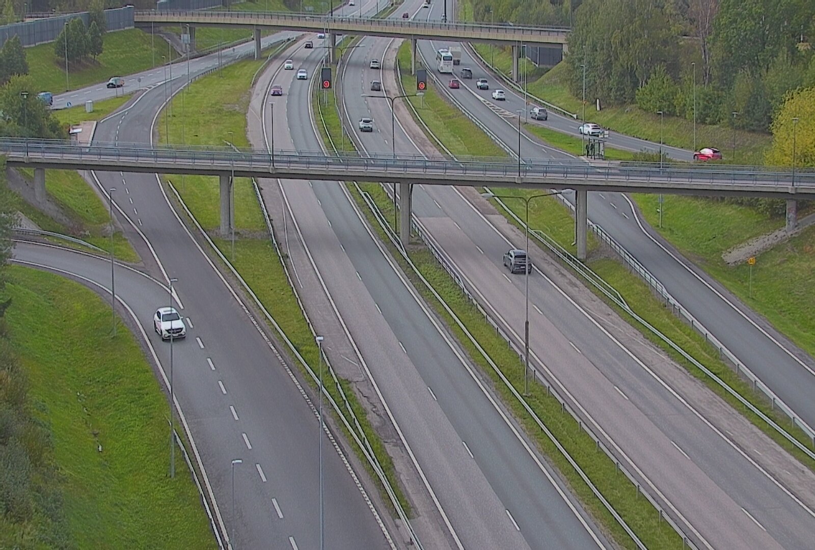 Kelikamerat Kuva Tie 101 Espoo, Turunväylän risteys, Espoo, Uusimaa