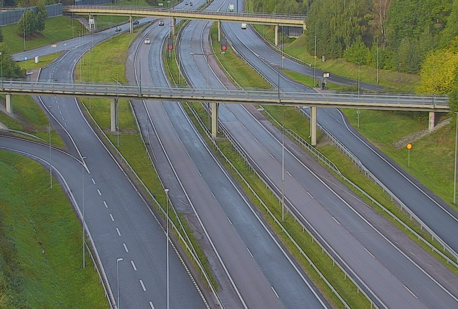 Kelikamerat Kuva Tie 101 Espoo, Turunväylän risteys, Espoo, Uusimaa