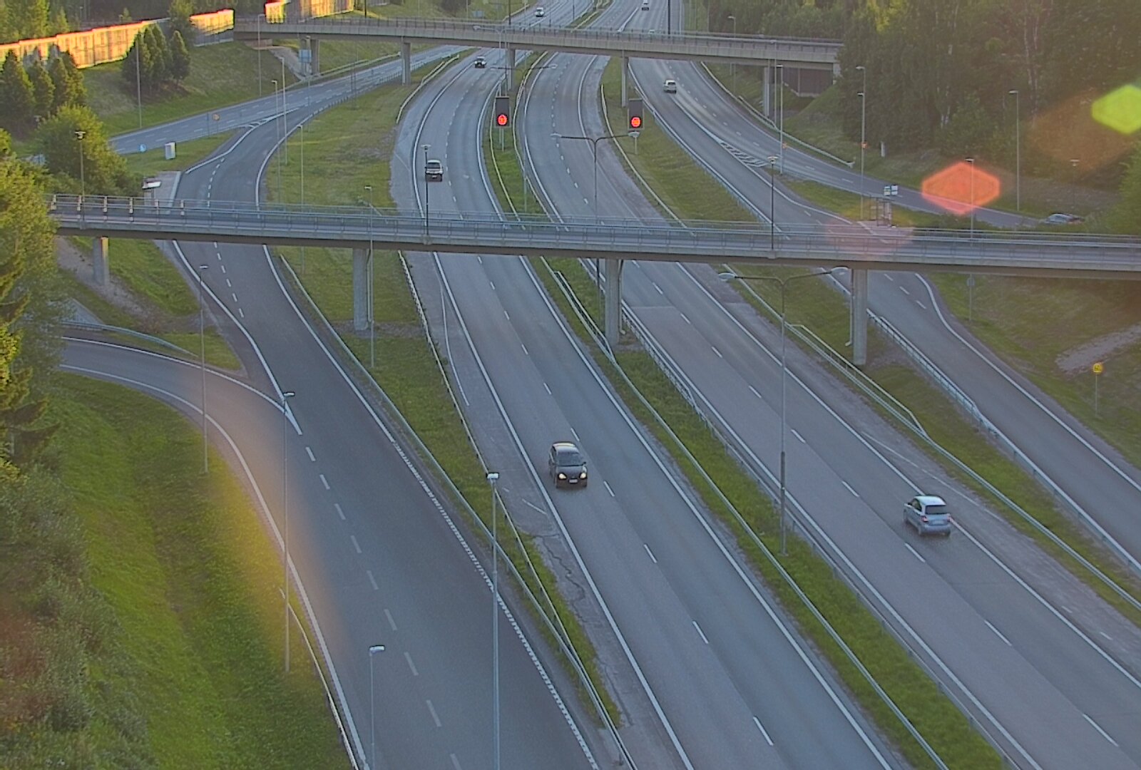 Kelikamerat Kuva Tie 101 Espoo, Turunväylän risteys, Espoo, Uusimaa