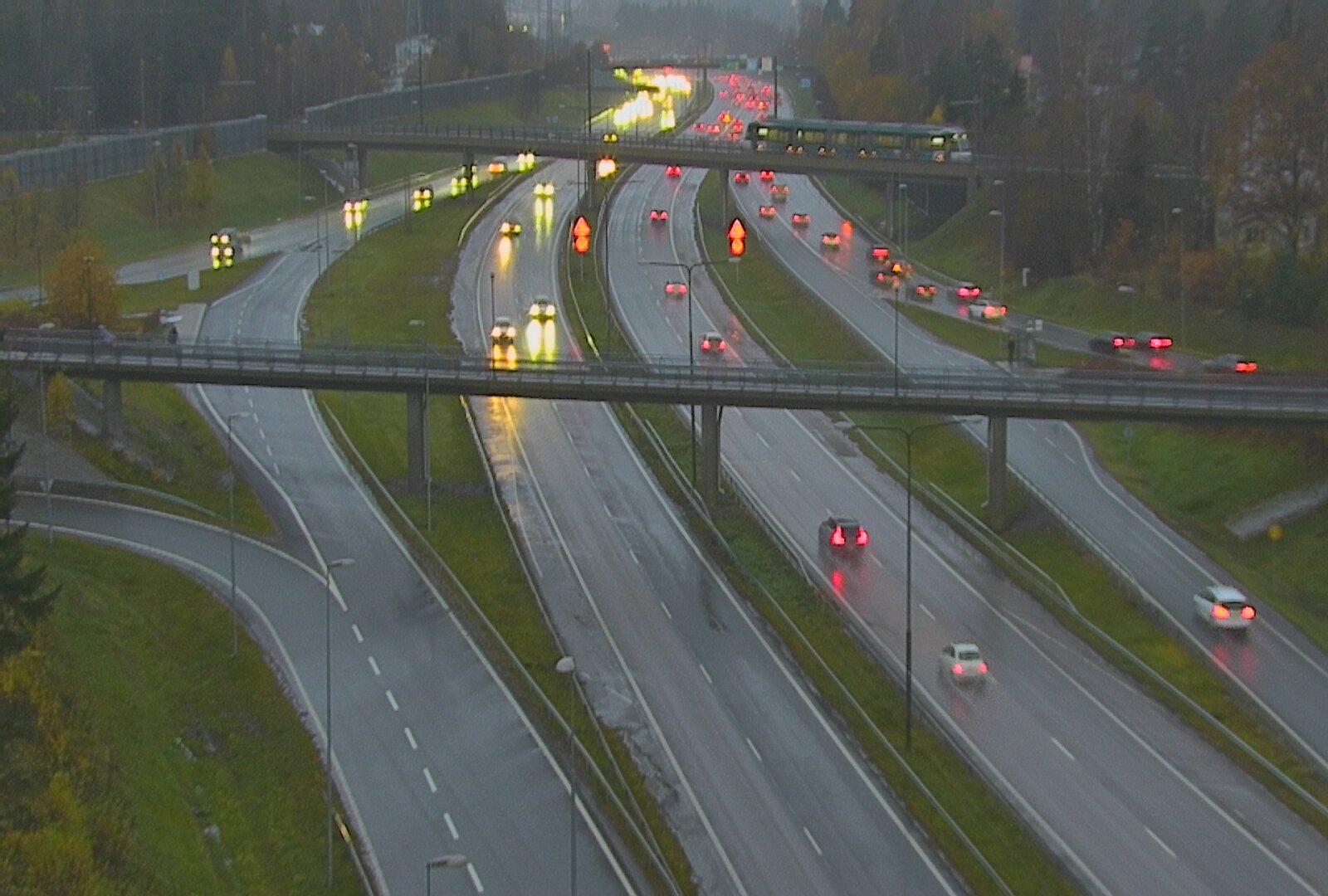 Kelikamerat Kuva Tie 101 Espoo, Turunväylän risteys, Espoo, Uusimaa