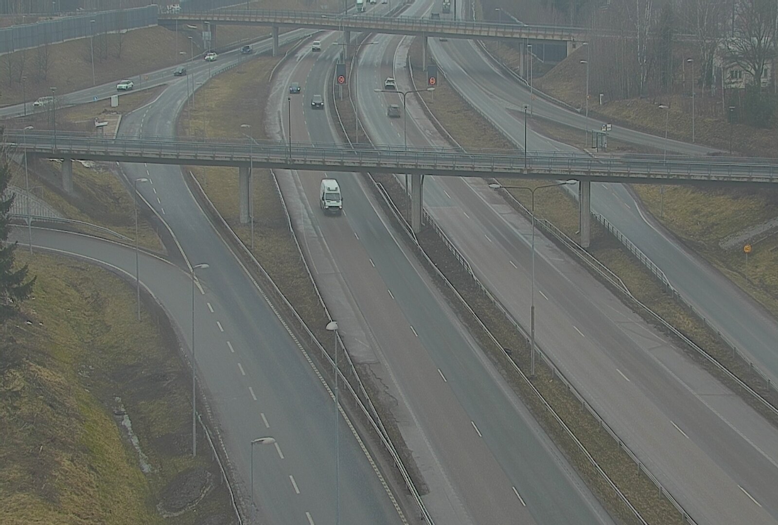 Weather Camera Image Road 101 Espoo, Turunväylä risteys, Espoo, Uusimaa