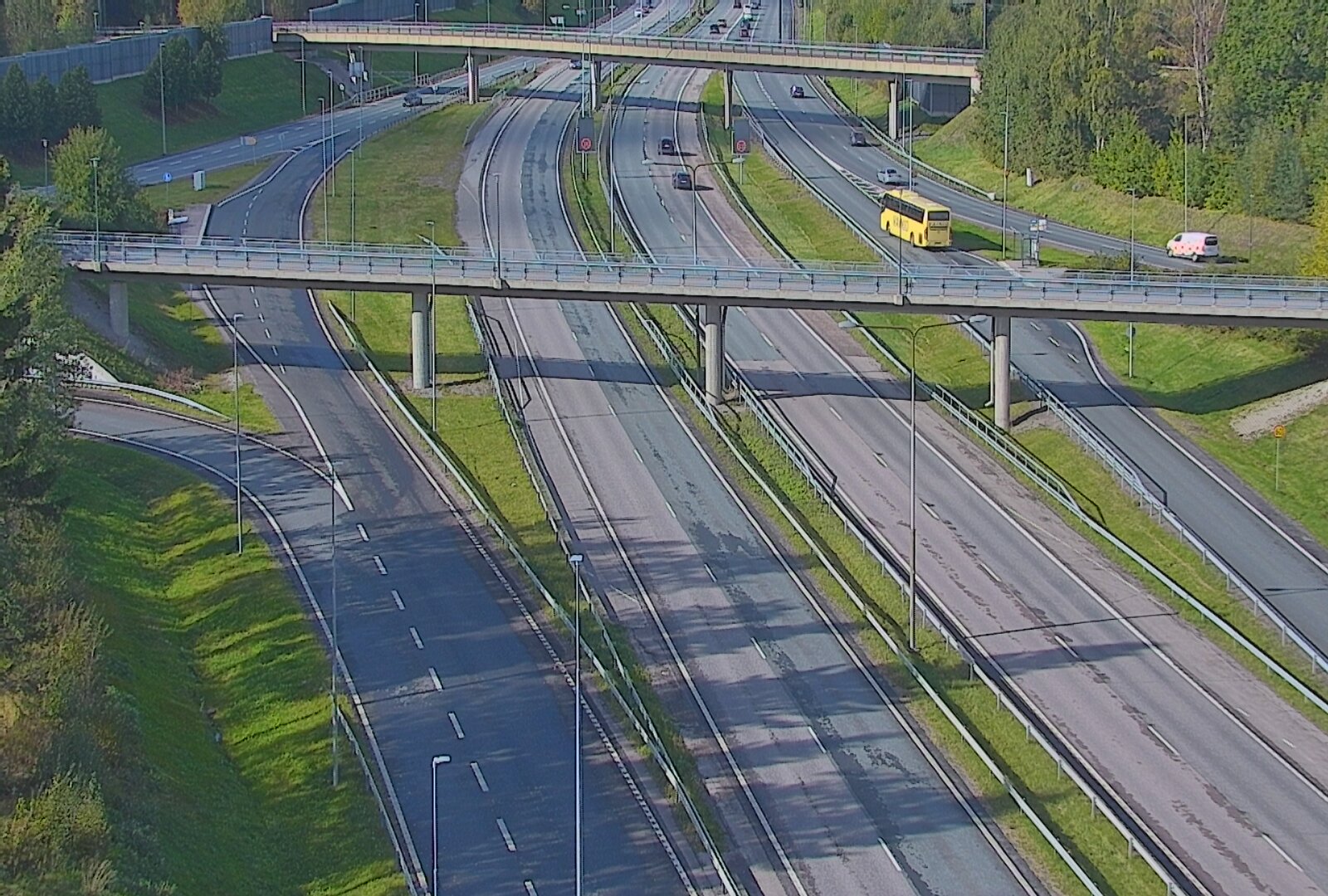 Weather Camera Image Road 101 Espoo, Turunväylä risteys, Espoo, Uusimaa