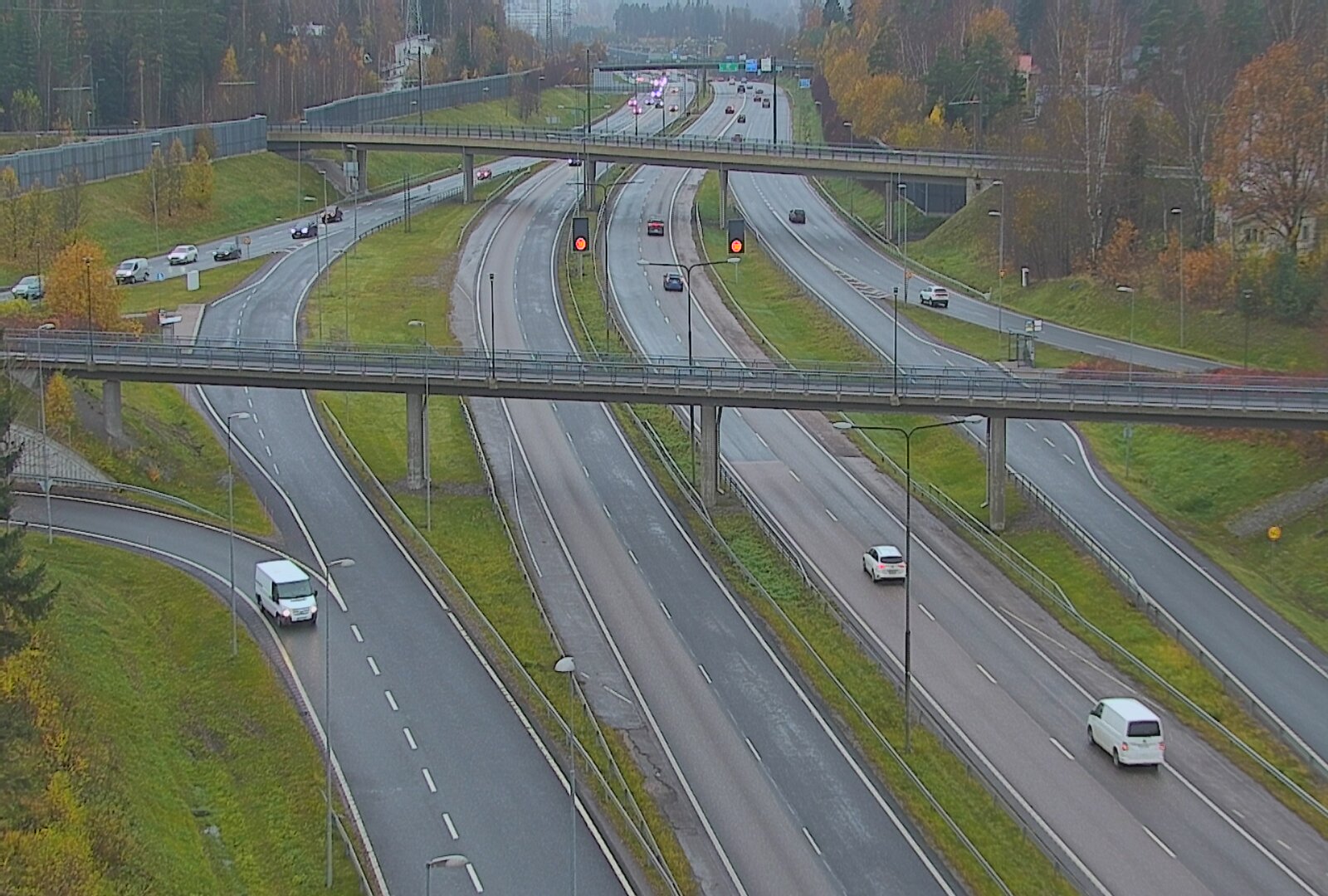 Kelikamerat Kuva Tie 101 Espoo, Turunväylän risteys, Espoo, Uusimaa