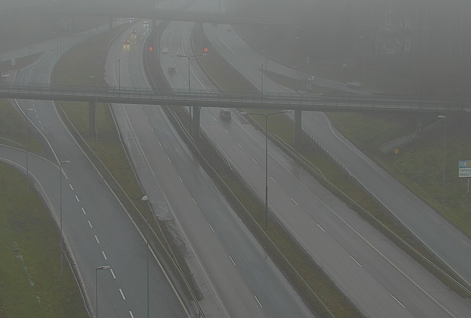 Kelikamerat Kuva Tie 101 Espoo, Turunväylän risteys, Espoo, Uusimaa