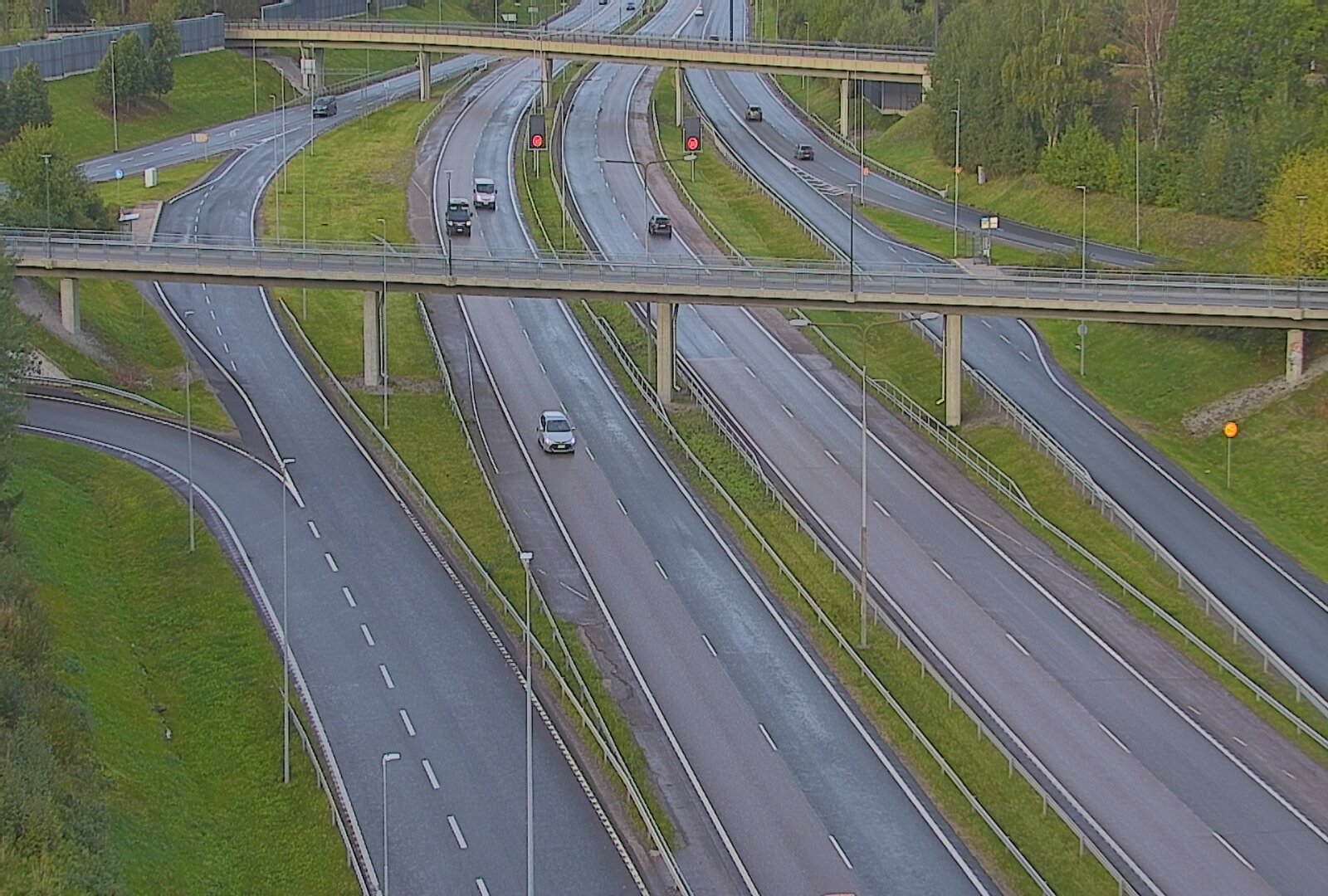 Weather Camera Image Road 101 Espoo, Turunväylä risteys, Espoo, Uusimaa