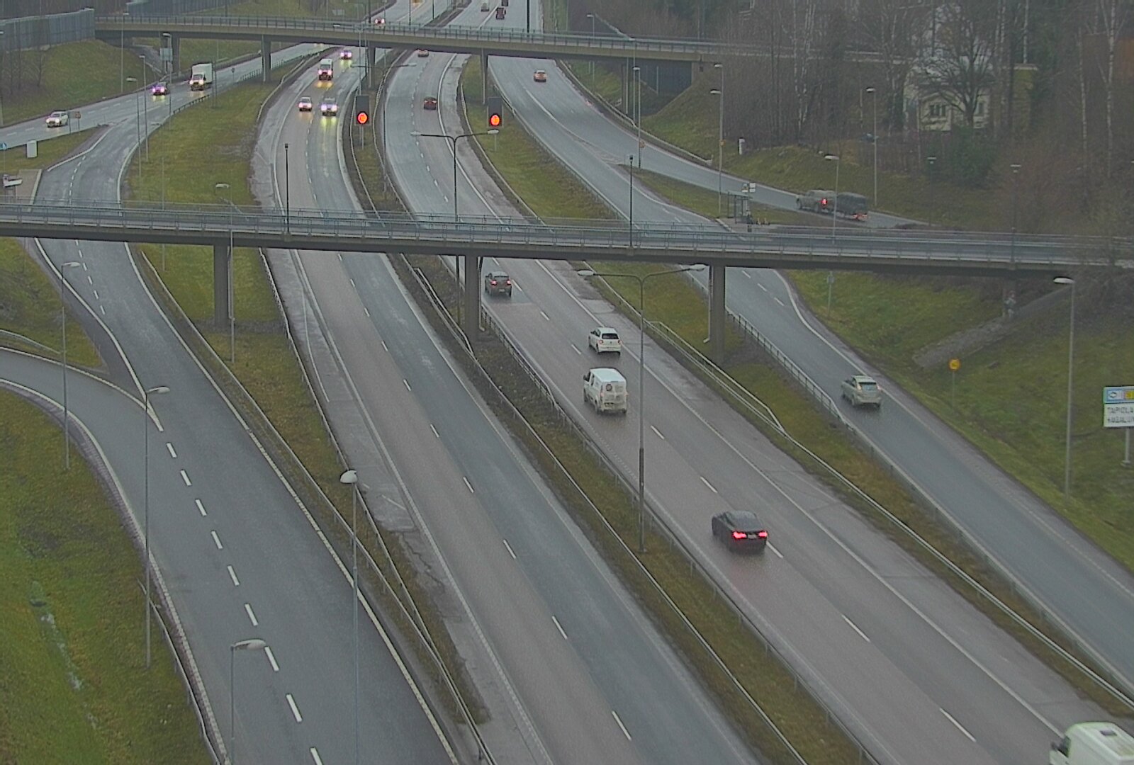 Weather Camera Image Väg 101 Esbo, Åboleden korsning, Espoo, Uusimaa