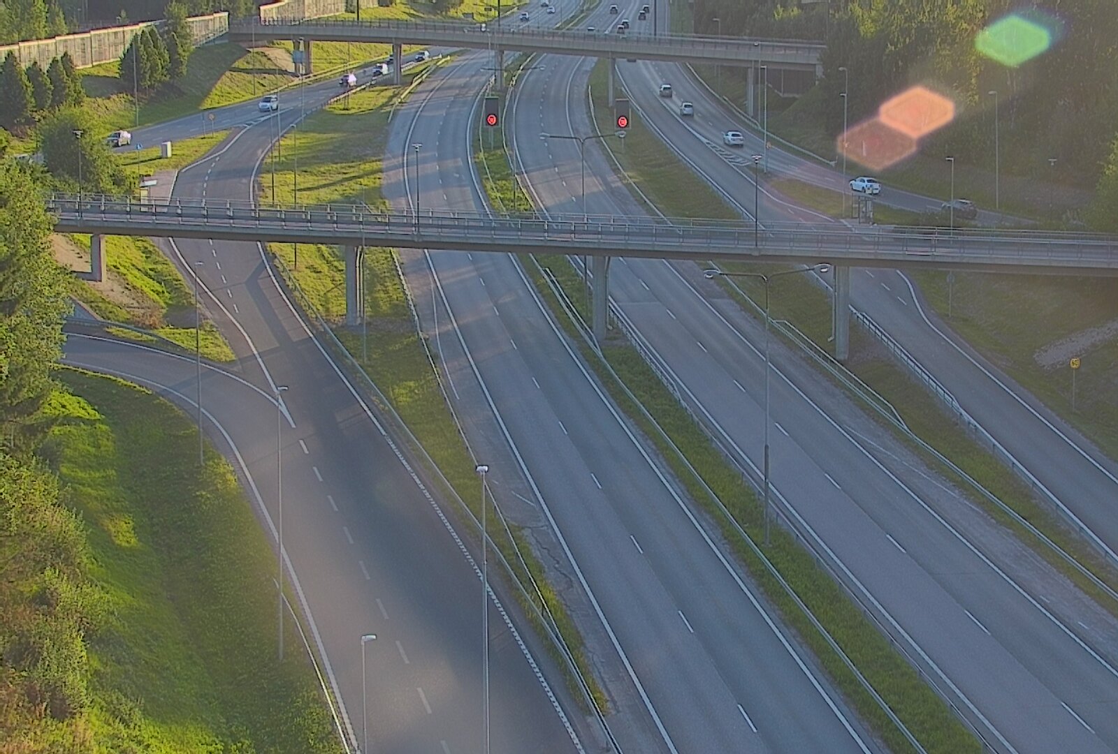 Kelikamerat Kuva Tie 101 Espoo, Turunväylän risteys, Espoo, Uusimaa