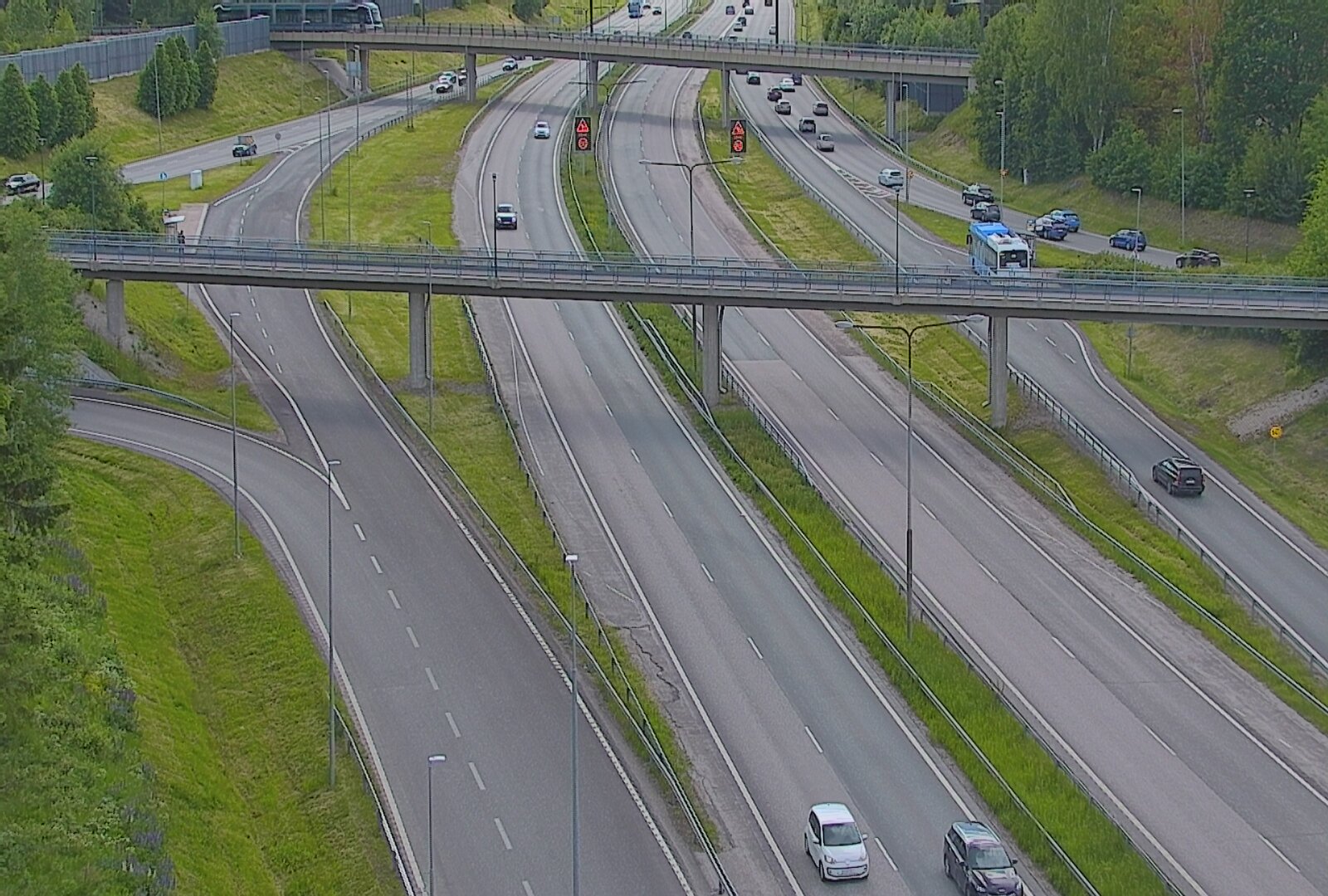 Kelikamerat Kuva Tie 101 Espoo, Turunväylän risteys, Espoo, Uusimaa