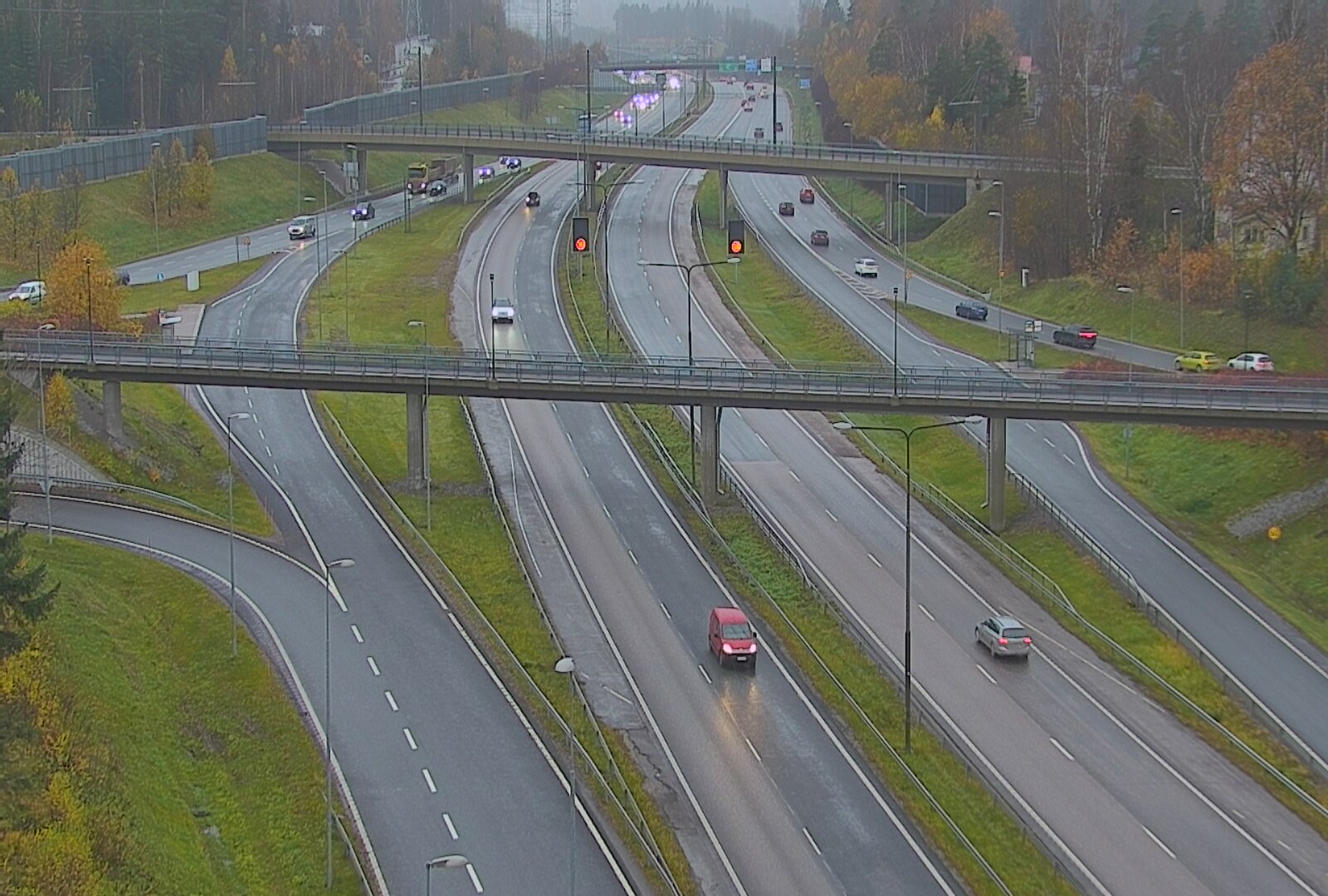 Kelikamerat Kuva Tie 101 Espoo, Turunväylän risteys, Espoo, Uusimaa