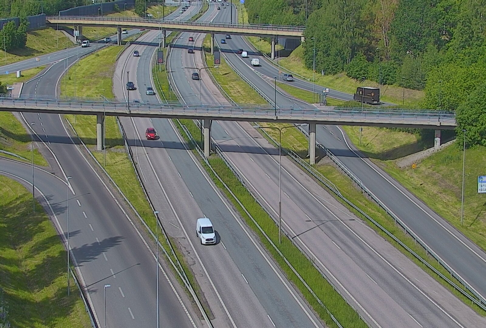 Kelikamerat Kuva Tie 101 Espoo, Turunväylän risteys, Espoo, Uusimaa