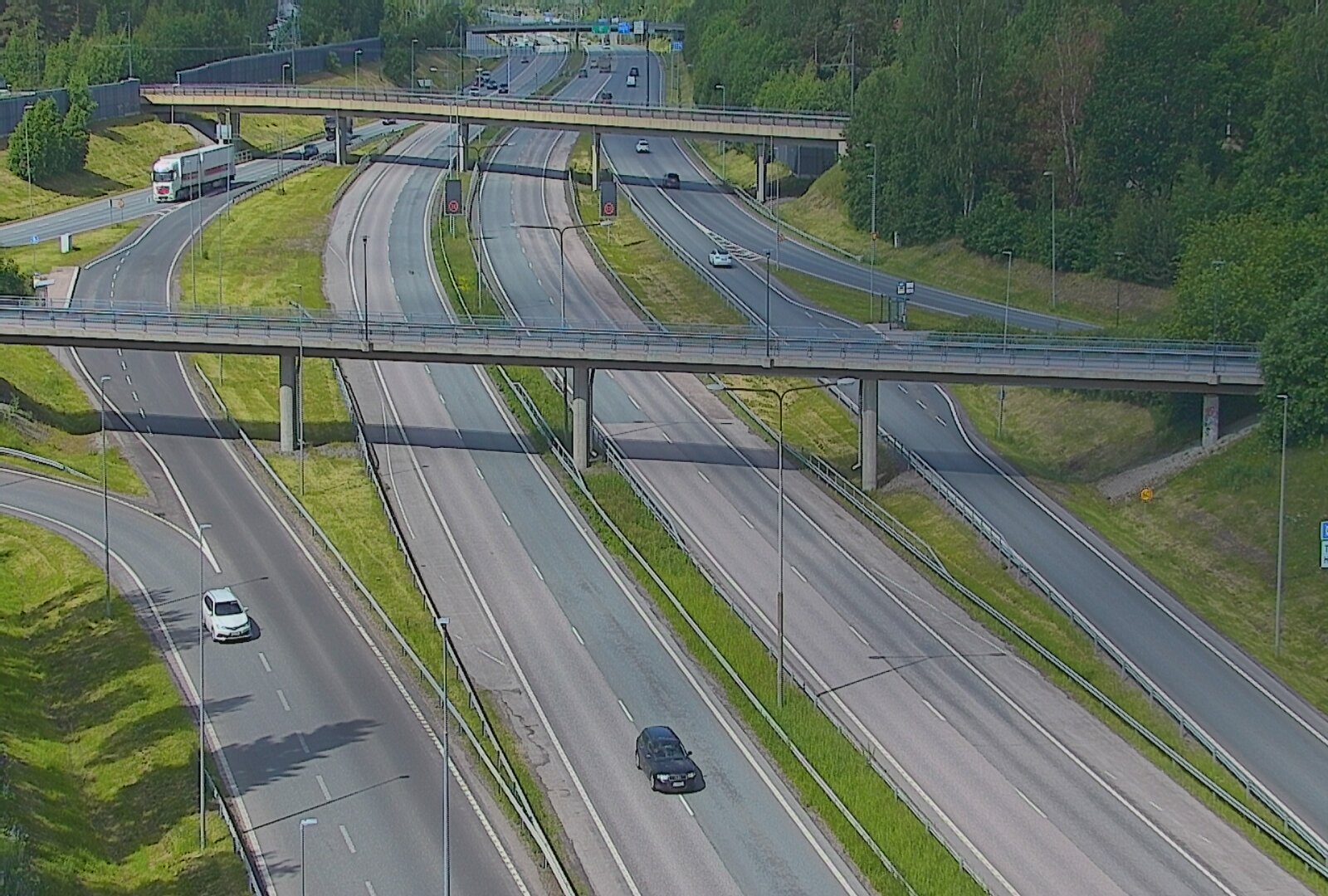 Kelikamerat Kuva Tie 101 Espoo, Turunväylän risteys, Espoo, Uusimaa