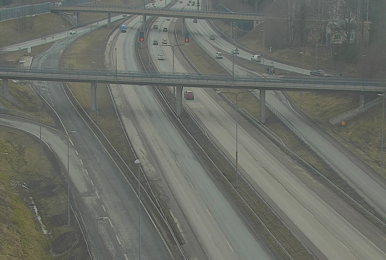 Kelikamerat Kuva Tie 101 Espoo, Turunväylän risteys, Espoo, Uusimaa