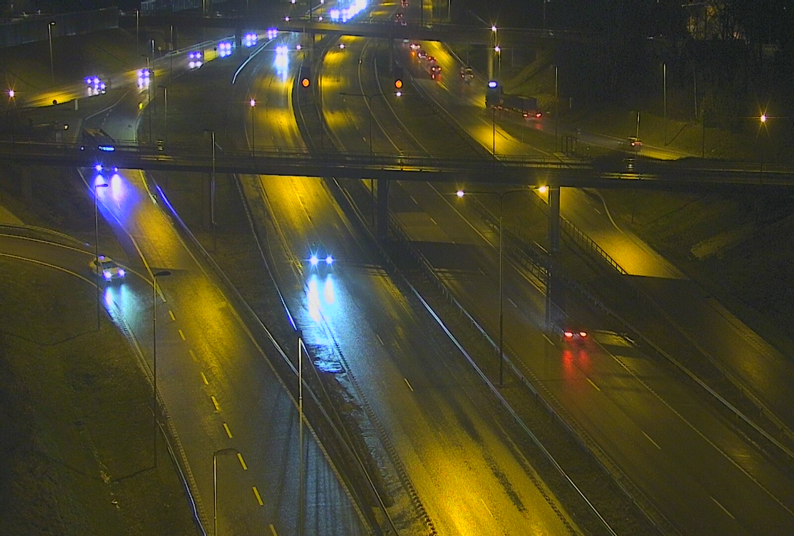 Weather Camera Image Väg 101 Esbo, Åboleden korsning, Espoo, Uusimaa