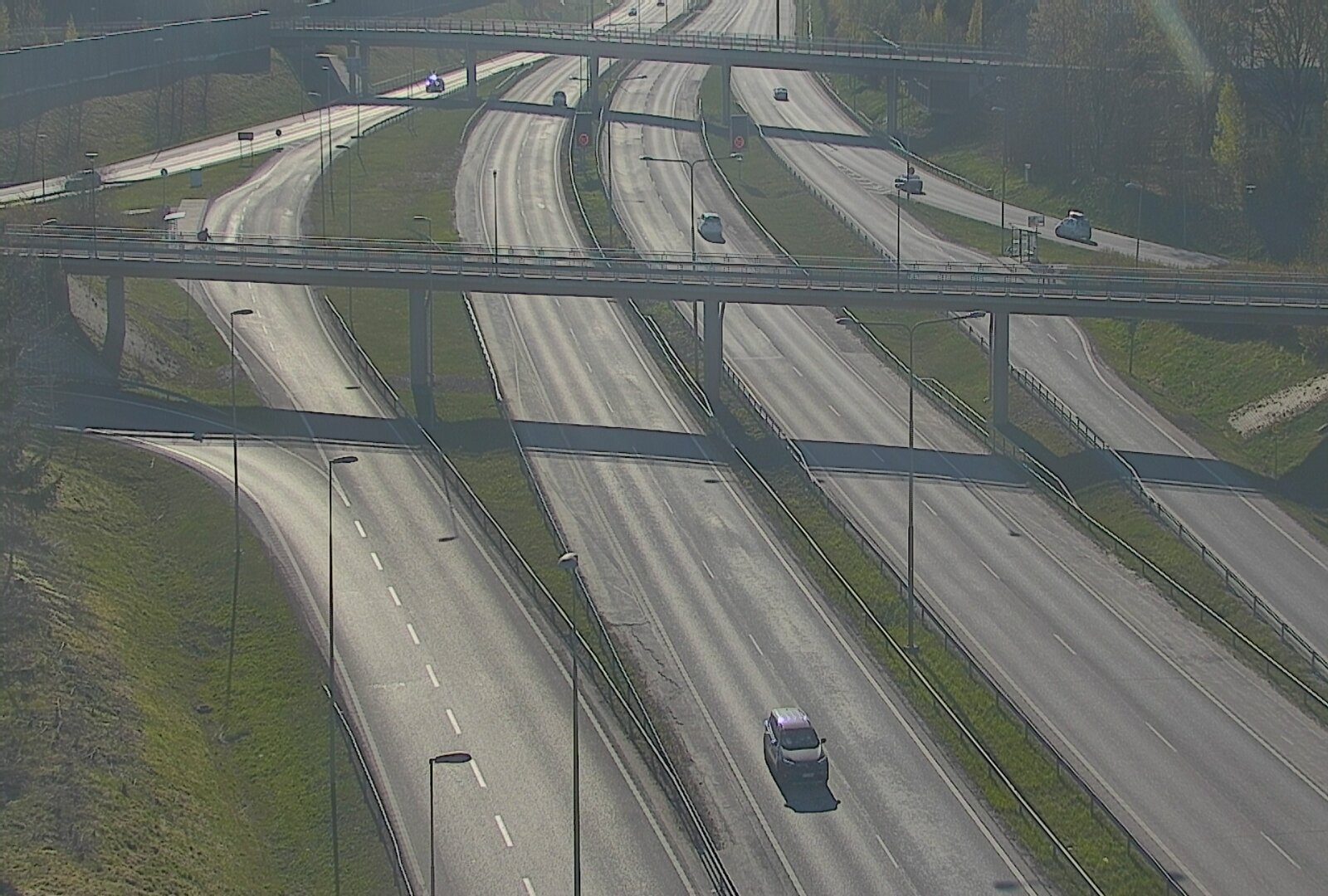 Kelikamerat Kuva Tie 101 Espoo, Turunväylän risteys, Espoo, Uusimaa