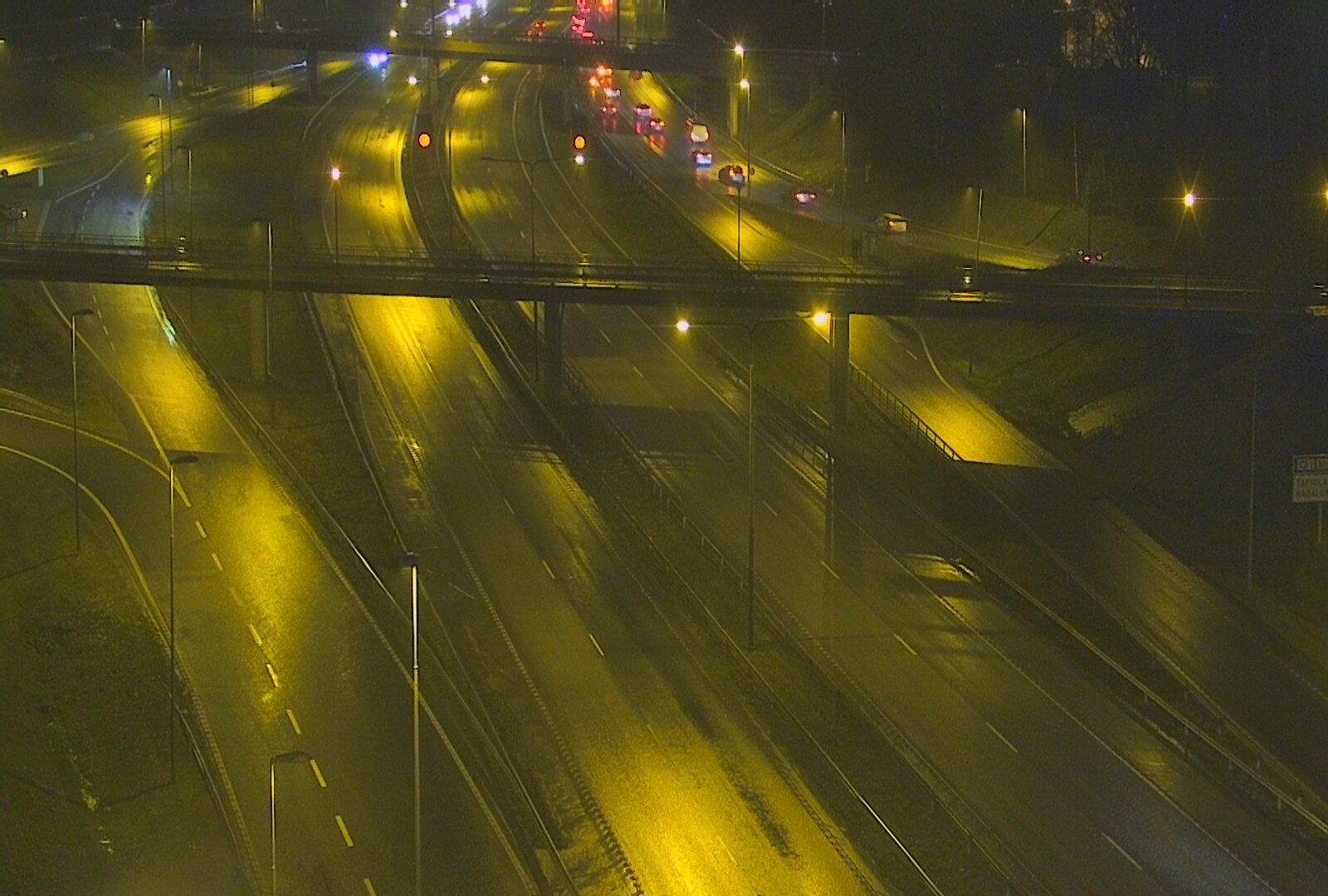 Weather Camera Image Road 101 Espoo, Turunväylä risteys, Espoo, Uusimaa