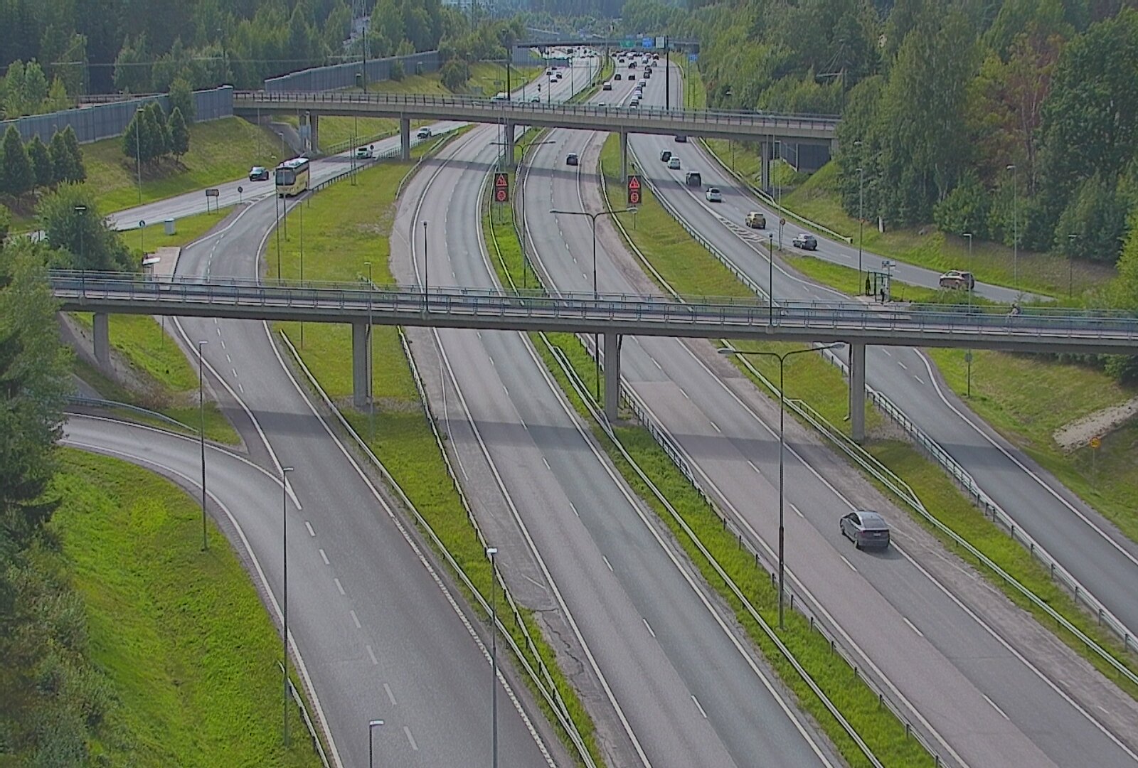 Kelikamerat Kuva Tie 101 Espoo, Turunväylän risteys, Espoo, Uusimaa